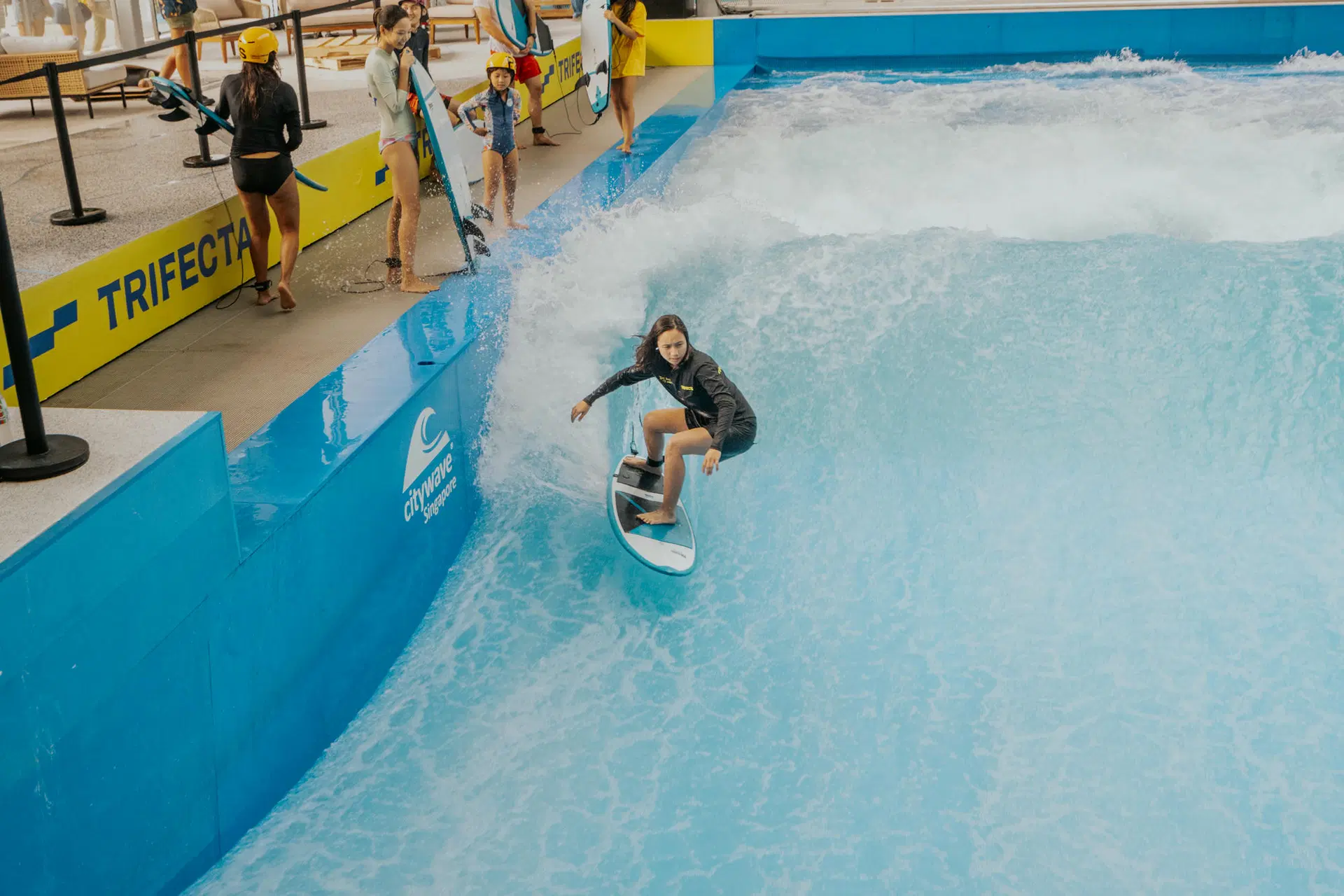 Trifecta surfing Orchard Singapore