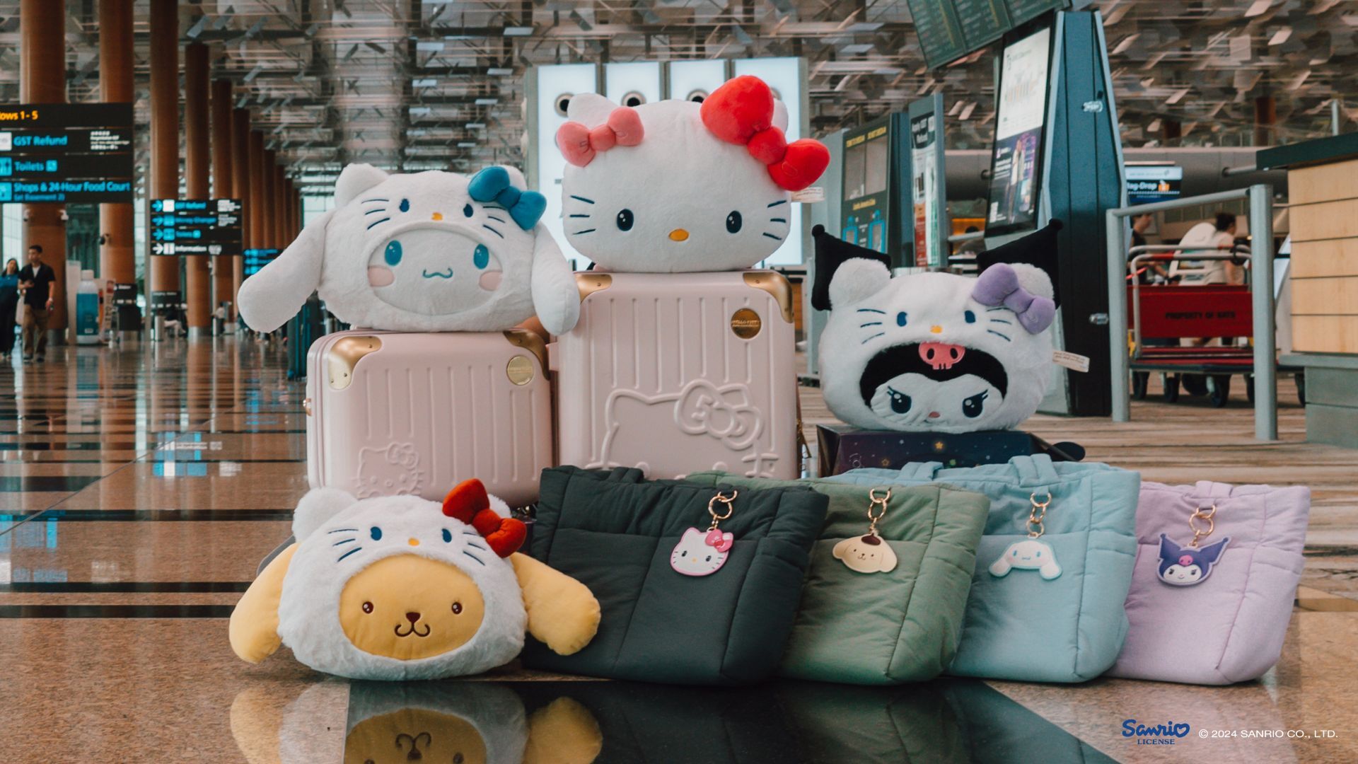 Changi Airport-exclusive Sanrio merchandise 2024