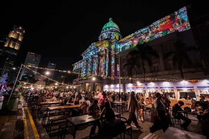 Light To Night 2025 Singapore Festival Street food