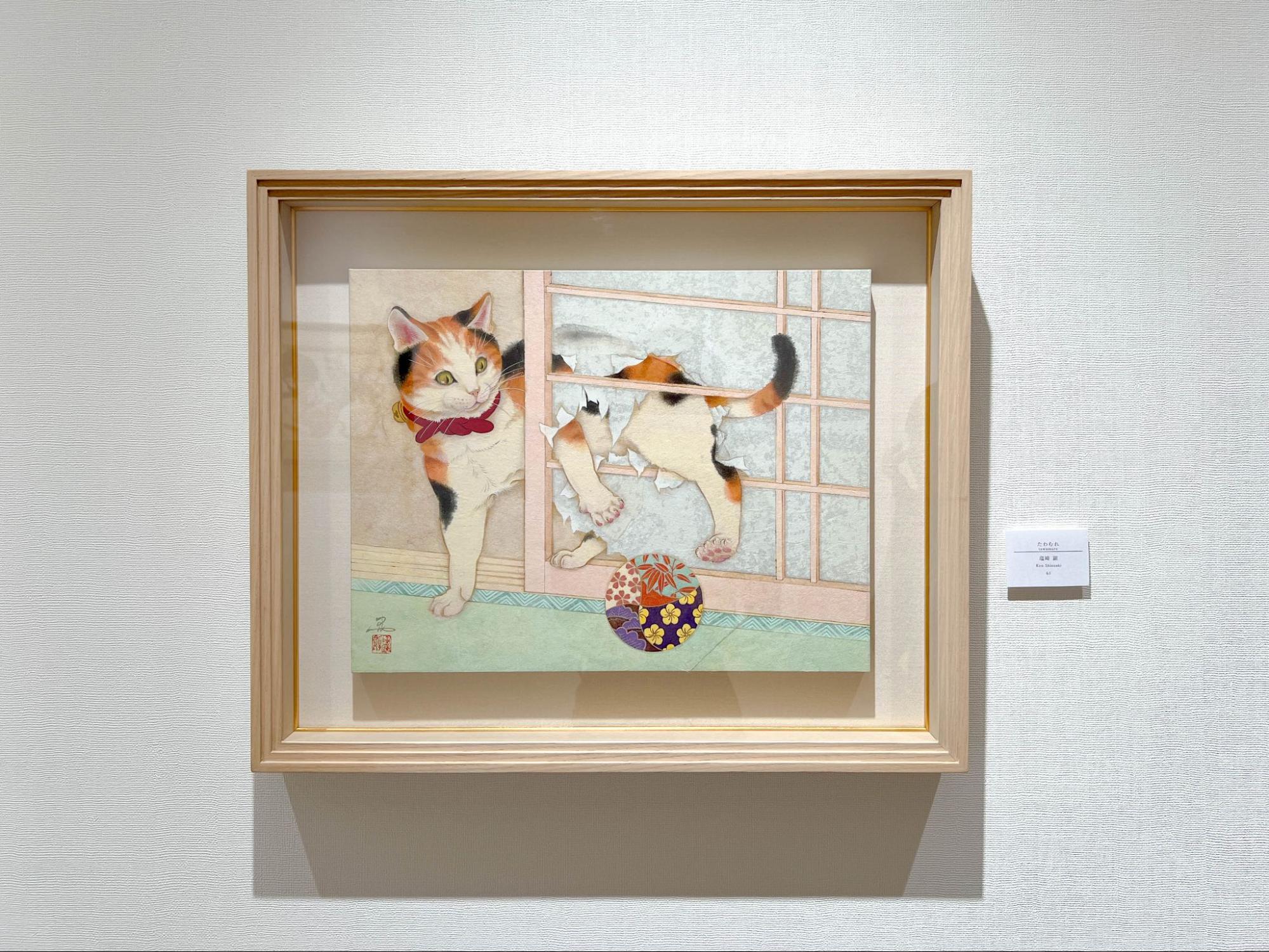 Cats in a Floating World exhibition in Singapore