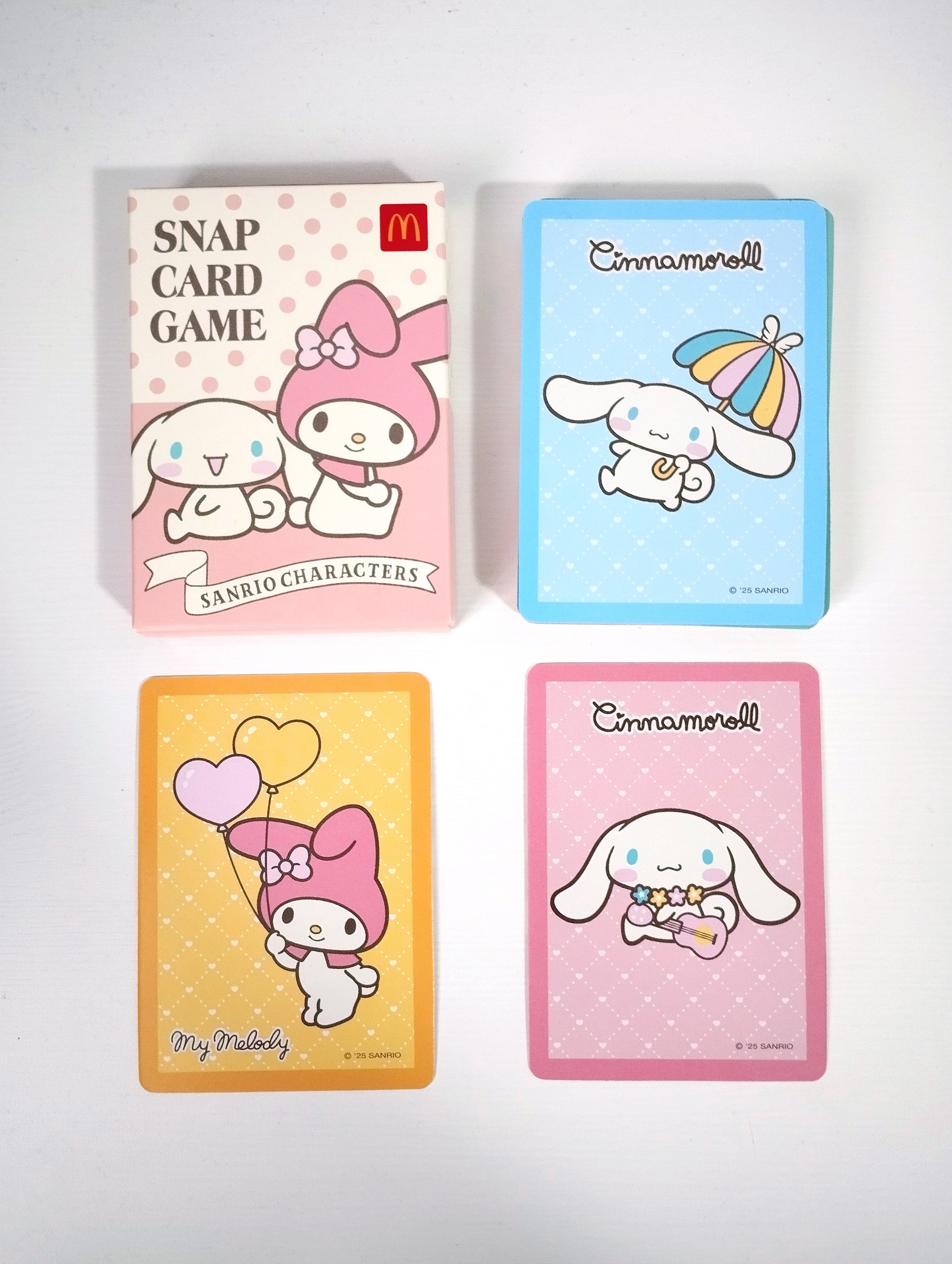 McDonald's Sanrio Snap Cards Singapore 2025