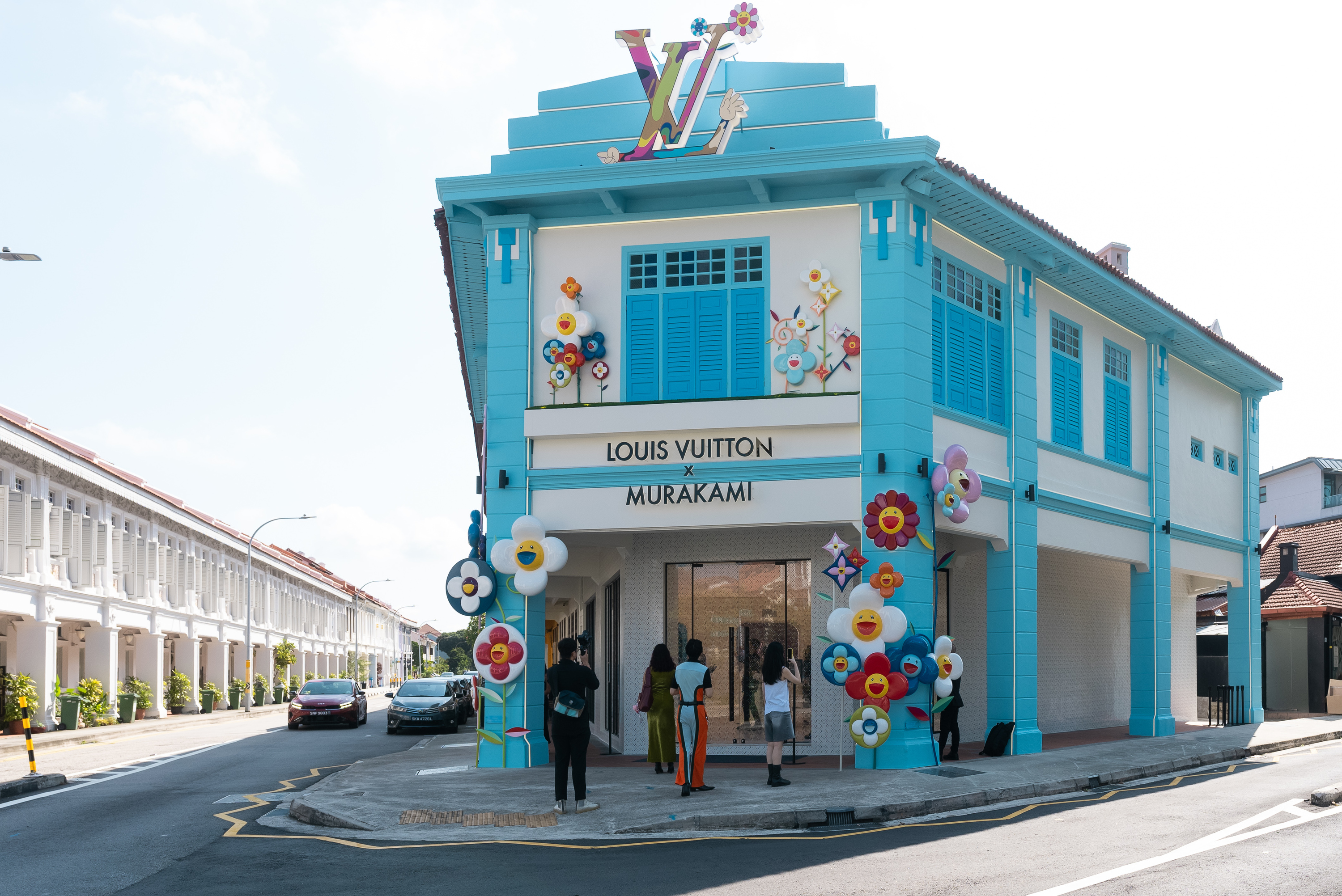 Louis Vuitton x Murakami Pop-up at Joo Chiat