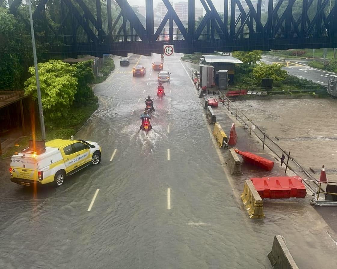 Flash Flood in Singapore December 2024