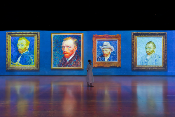 Van Gogh Inside: Love, Vincent self portraits