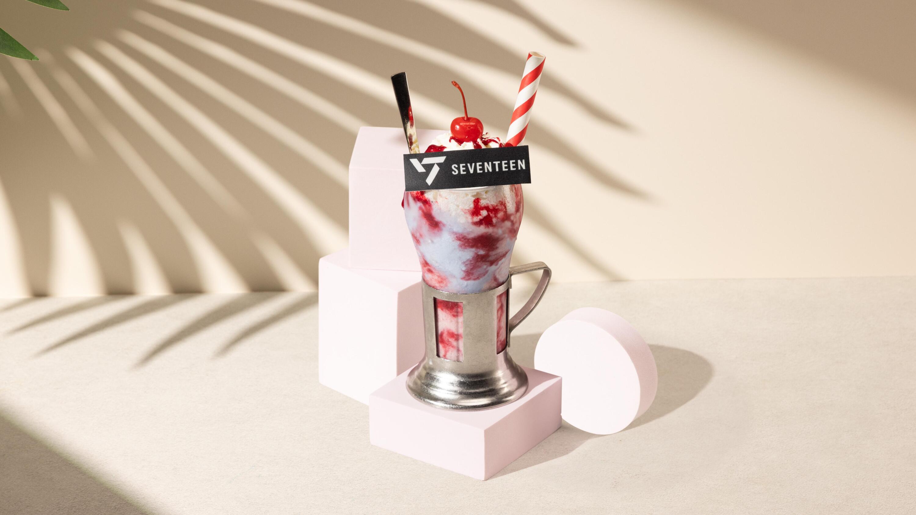 Black Tap The Wonderland with Seventeen milkshake