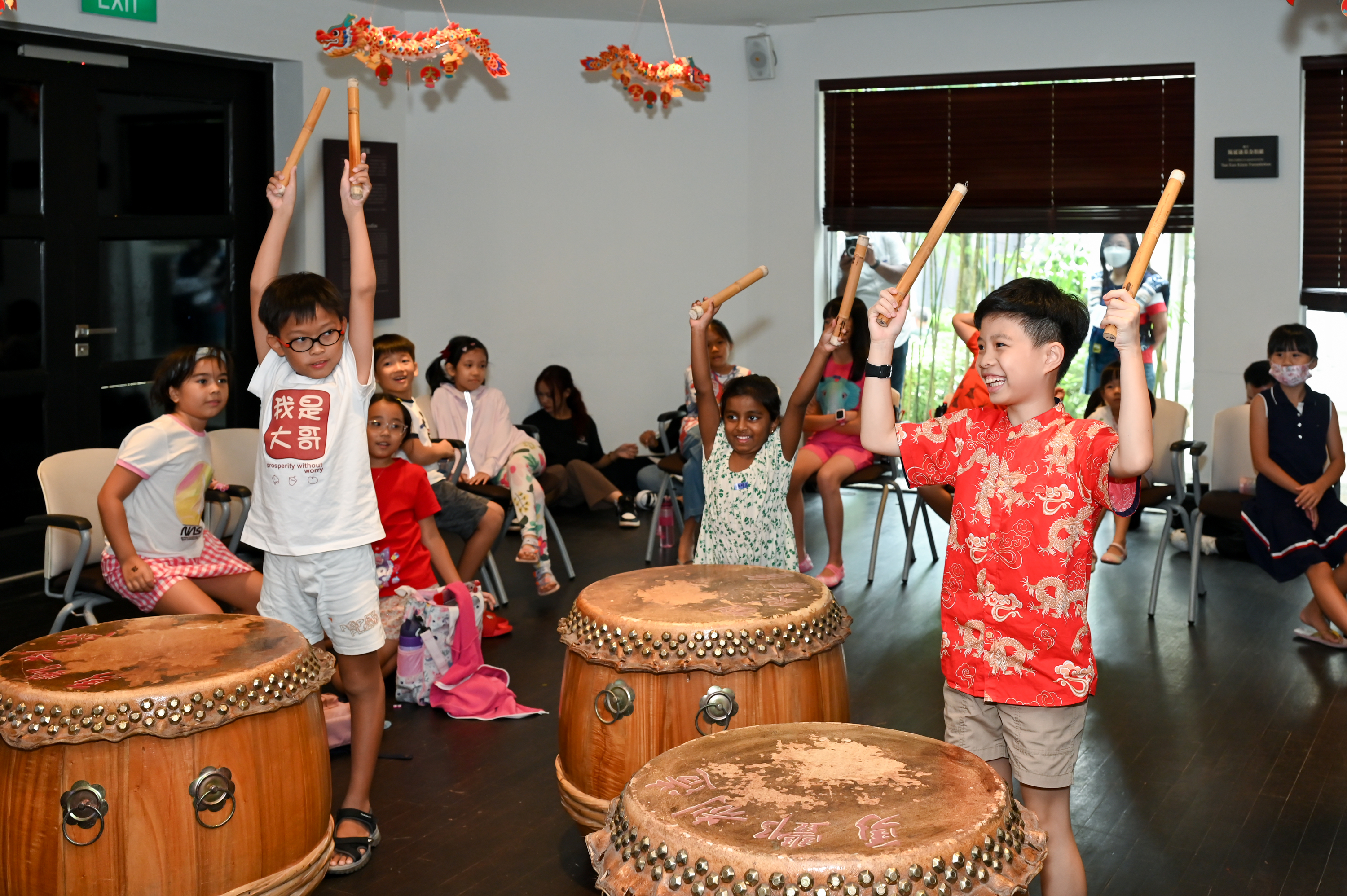 Children Festive Chinese Drum Workshops