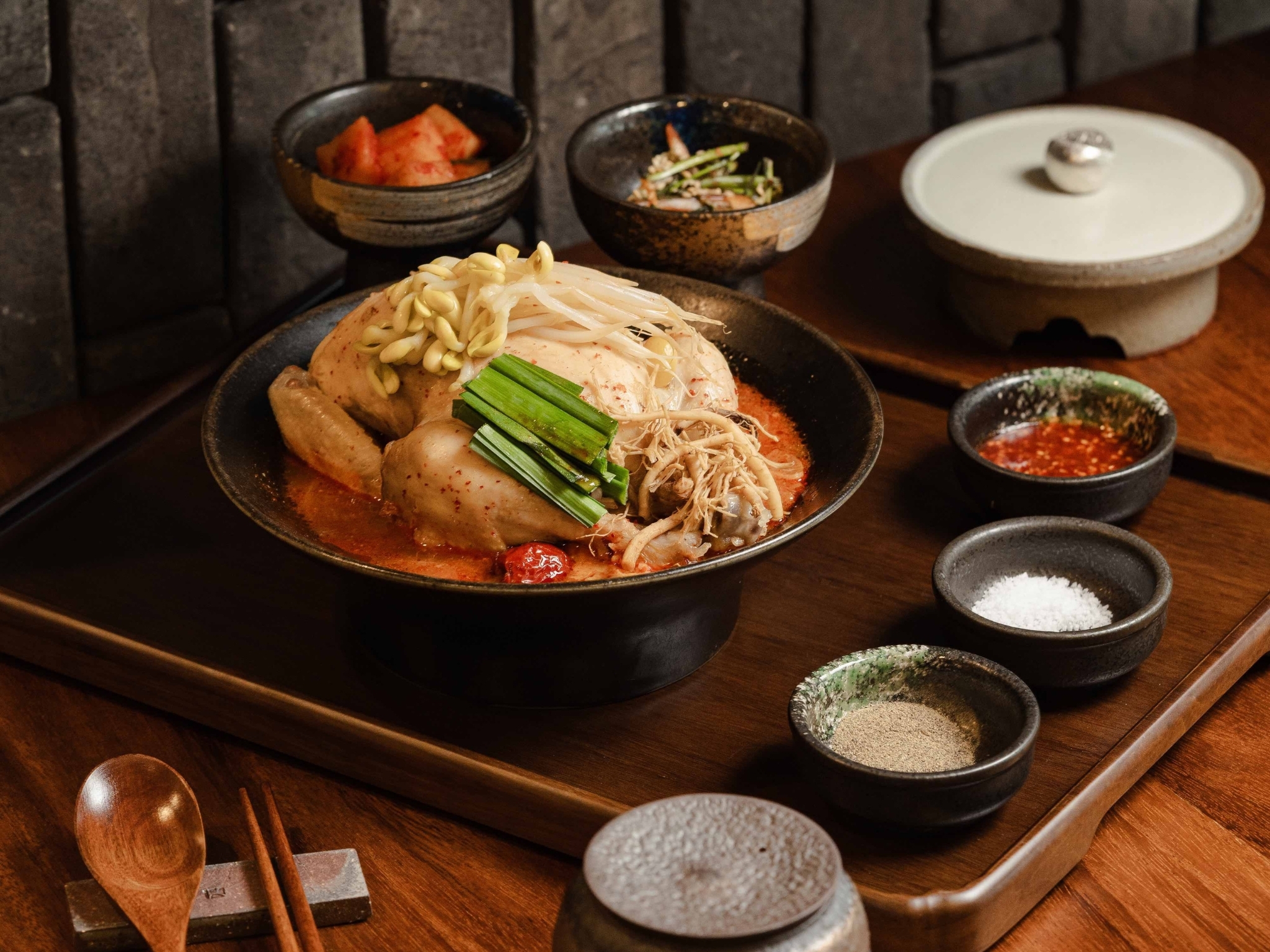 Modu Singapore hangover samgyetang