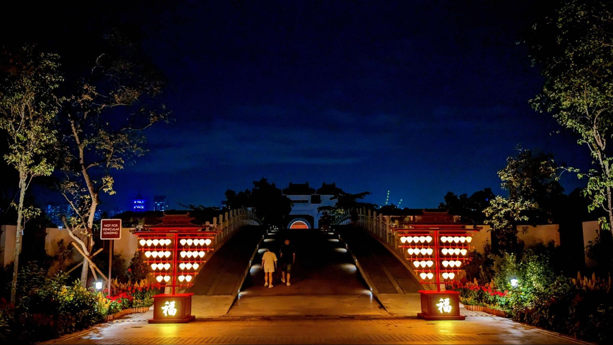 Chinese New Year light-up at Chinese Garden Singapore