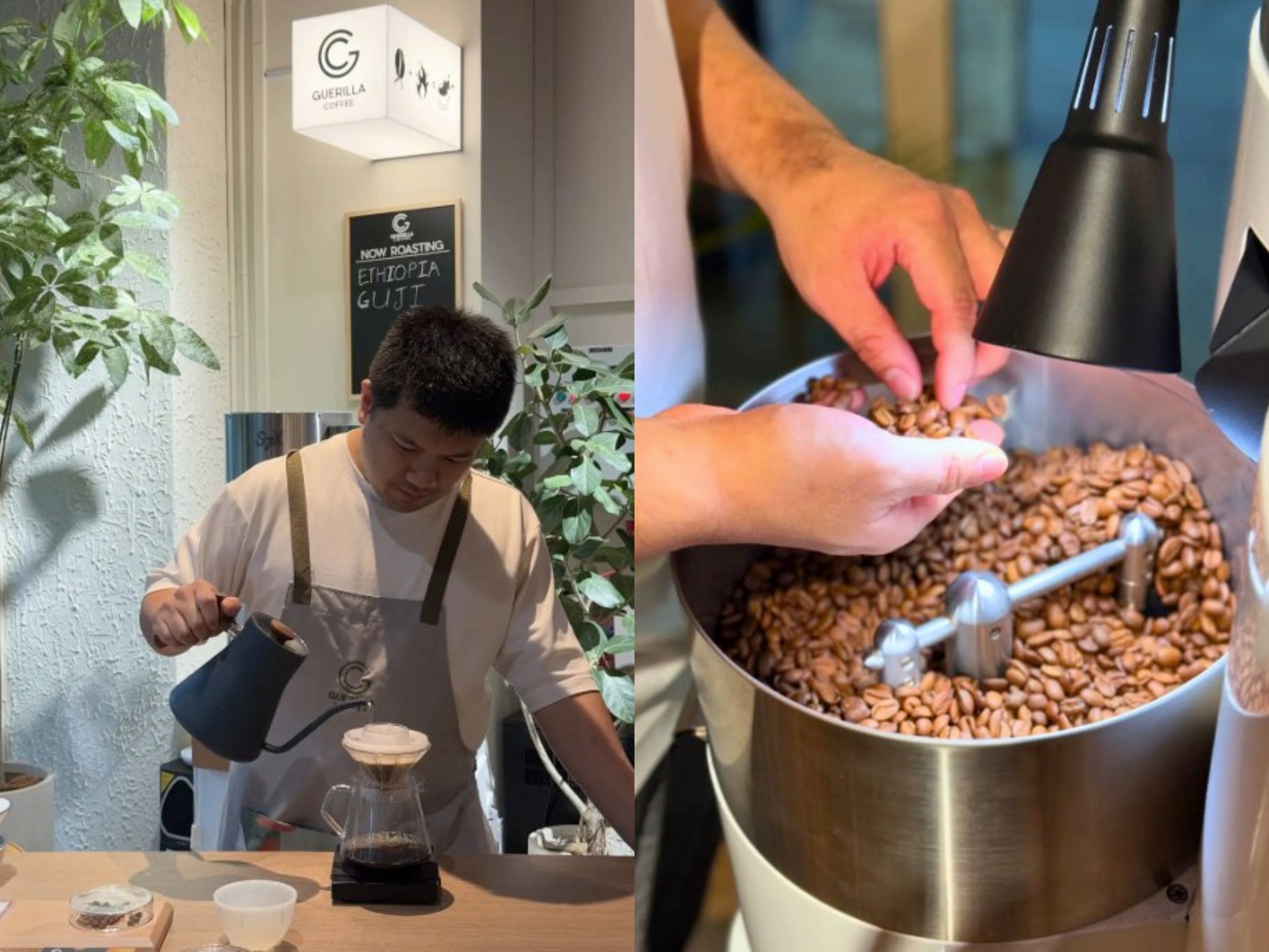 Guerilla Coffee Kallang Riverside Flagship coffee bar and roastery