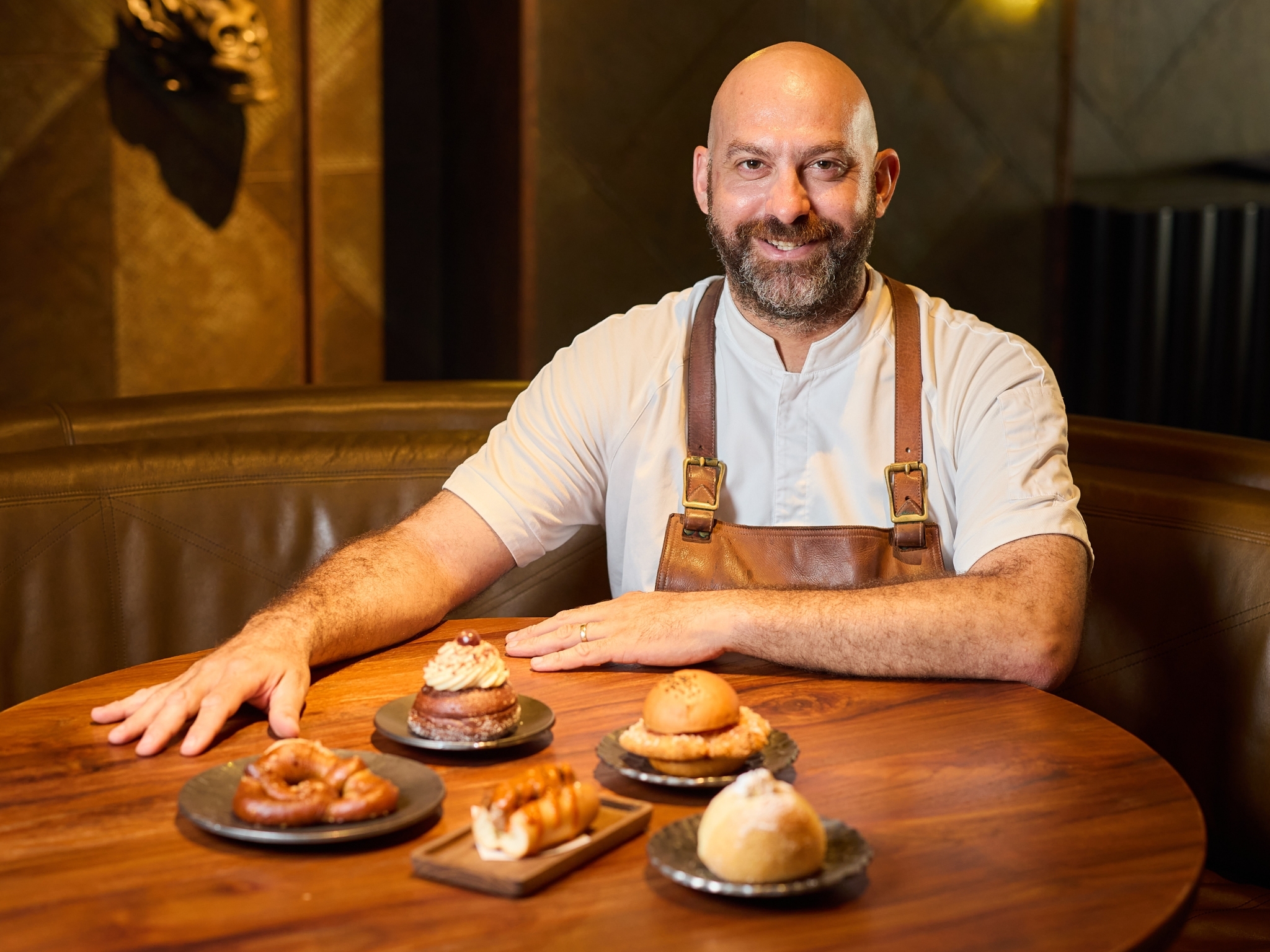 Dave Pynt at the Audi X Burnt Ends Bakery