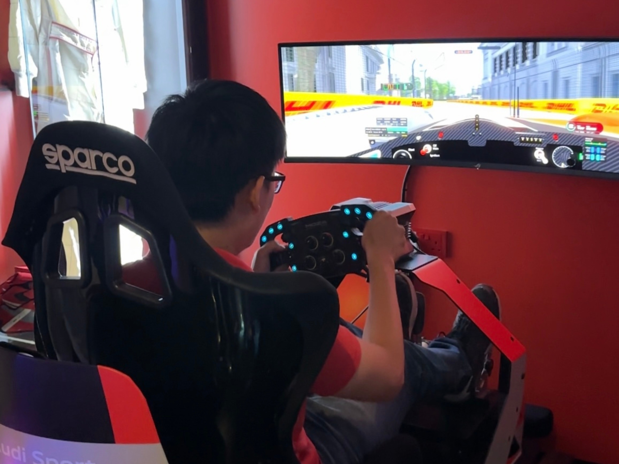 Audi House of Progress Gran Turismo Driving Simulator