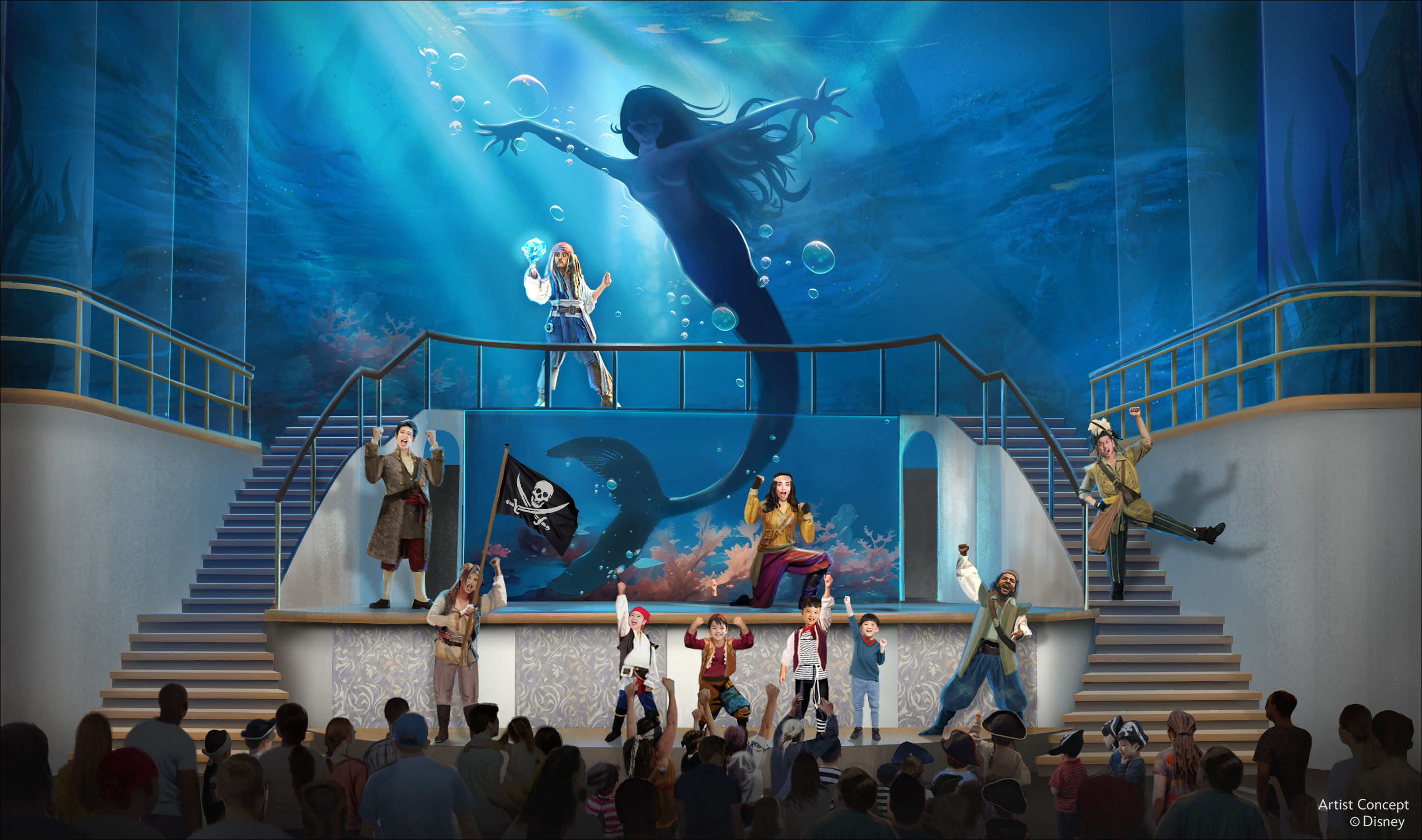 Jack Sparrow and the Siren Queen Show