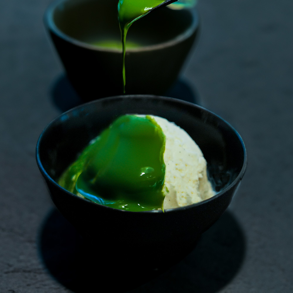 Matcha affogato from Matcha An at Isetan Singapore Sakura Matsuri 2025