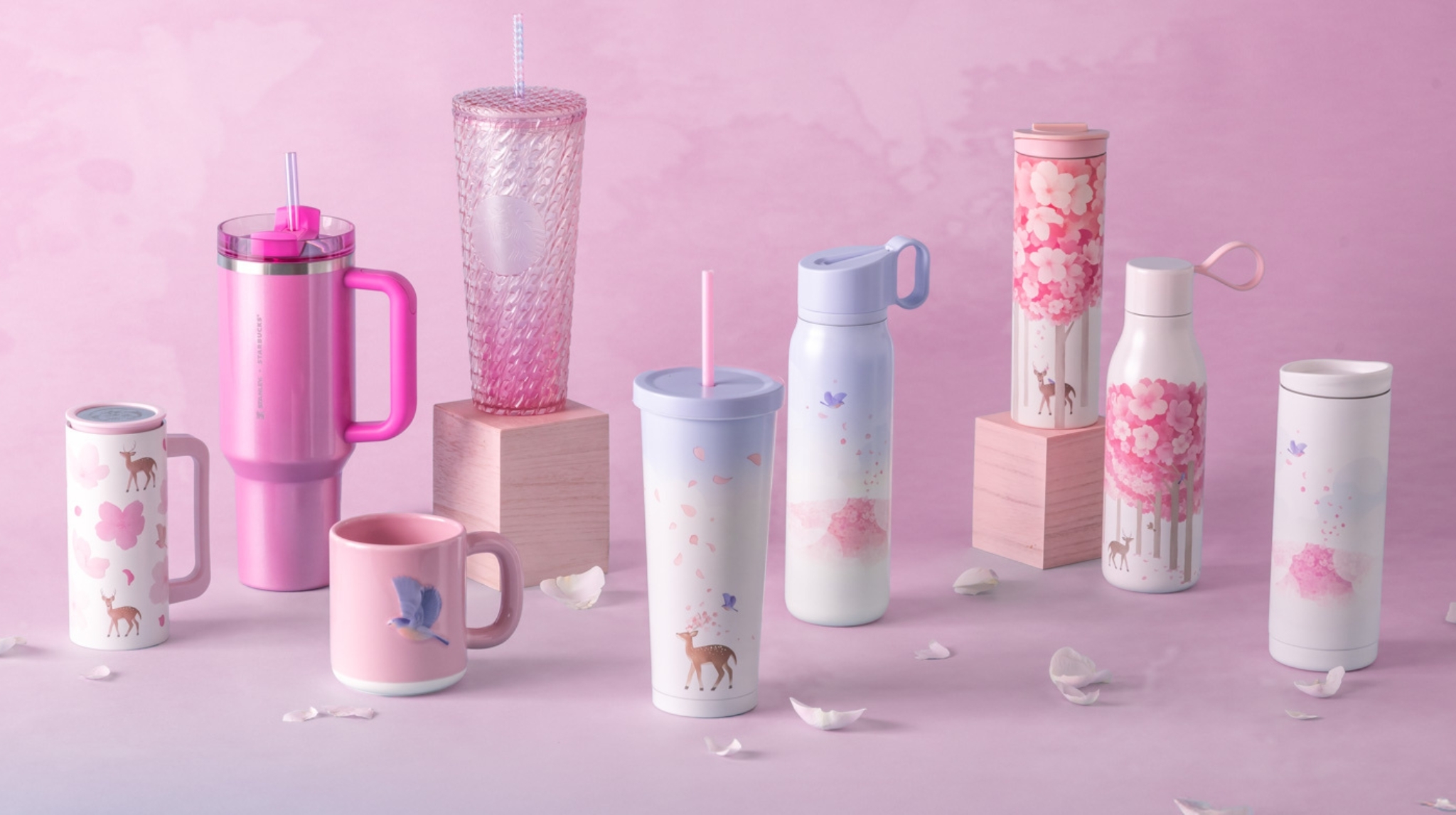 Starbucks Singapore Cherry Blossom Collection 2025