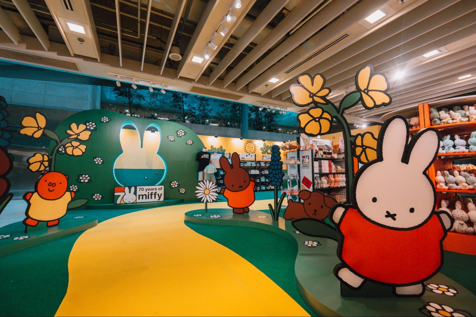 Miffy playground at Changi Airport Singapore 2025