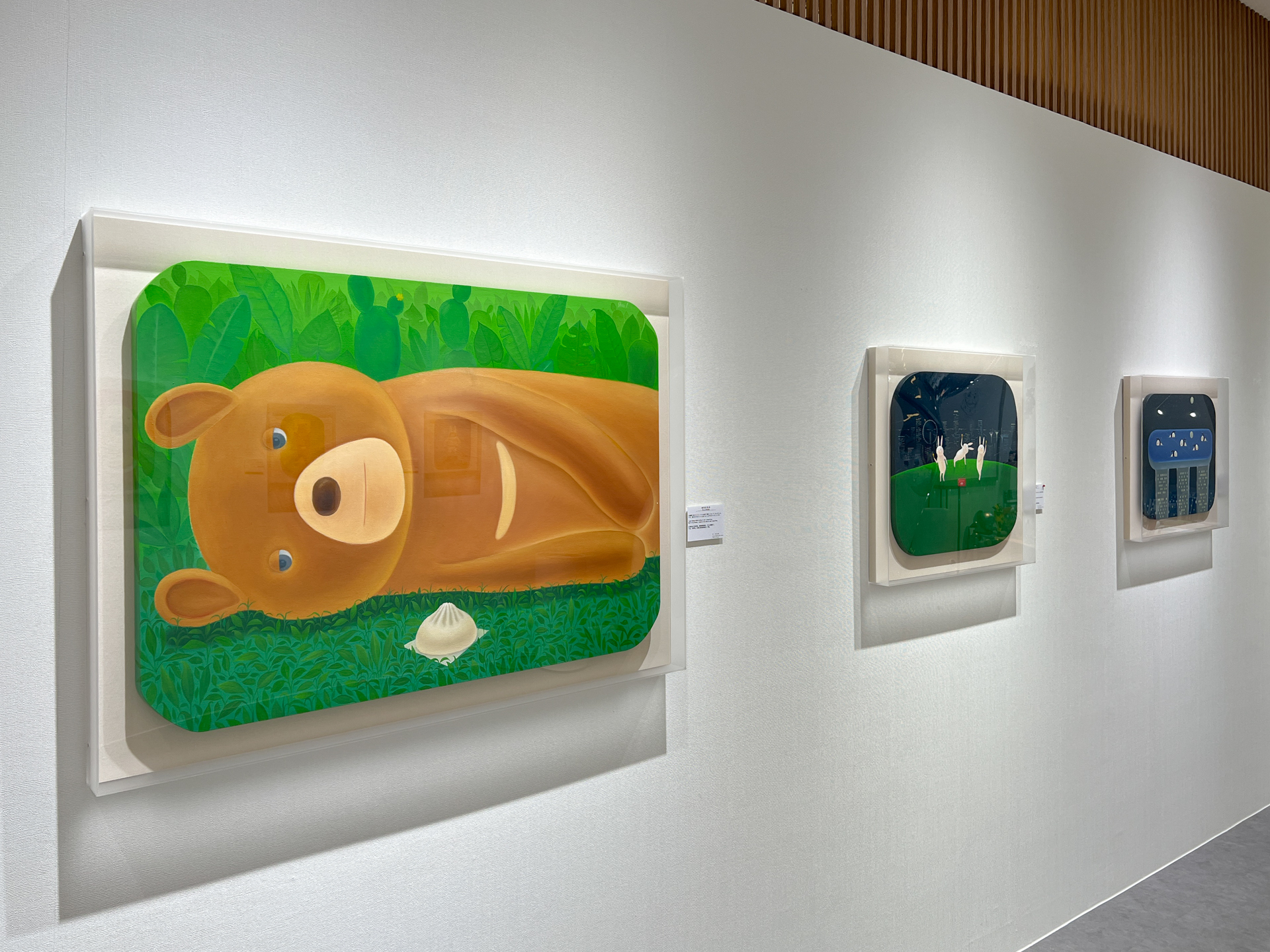 Wisps in the Enchanted Garden exhibition in Singapore by Saito Sho