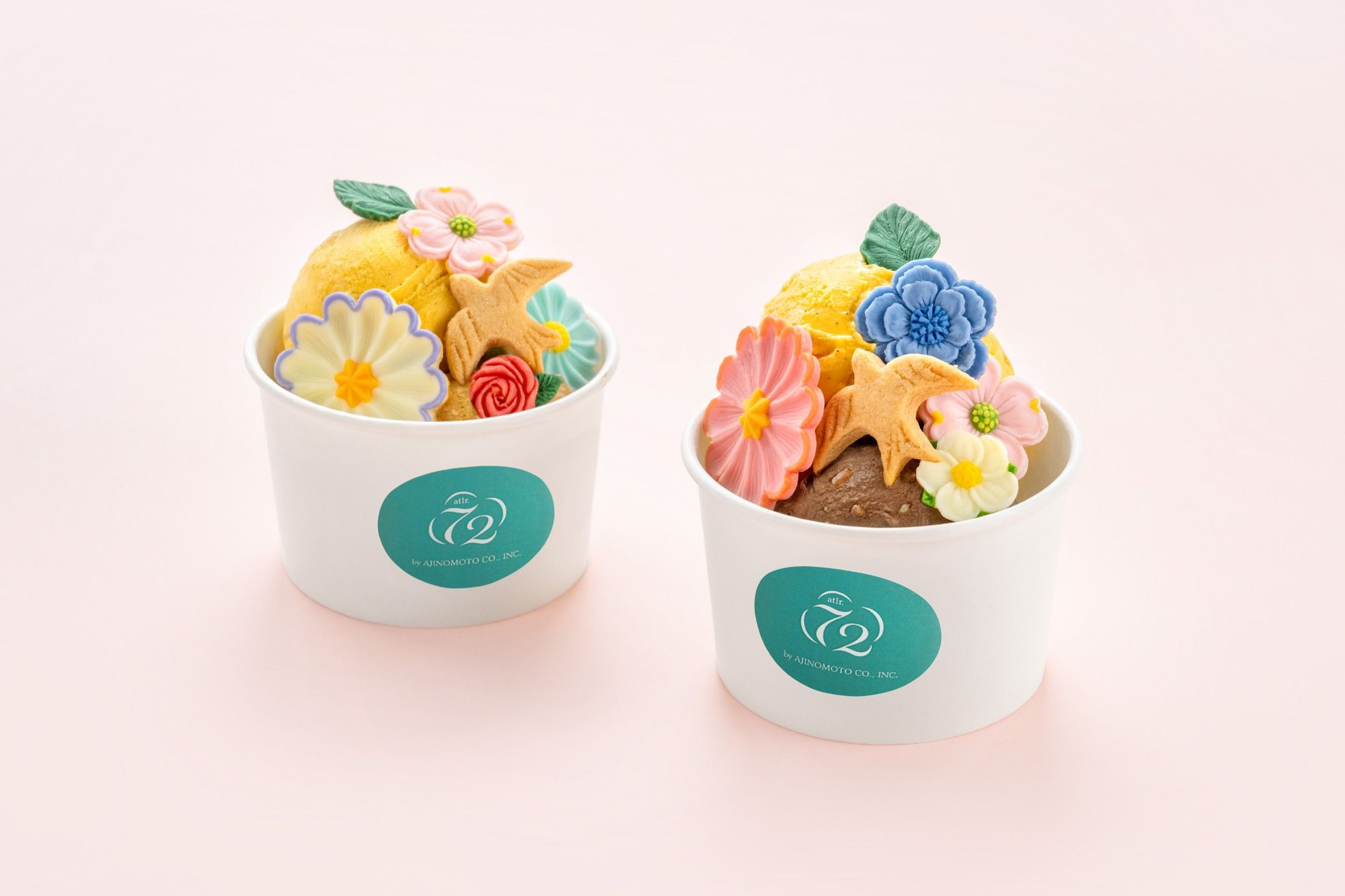 Japan's flowering ice cream in Singapore