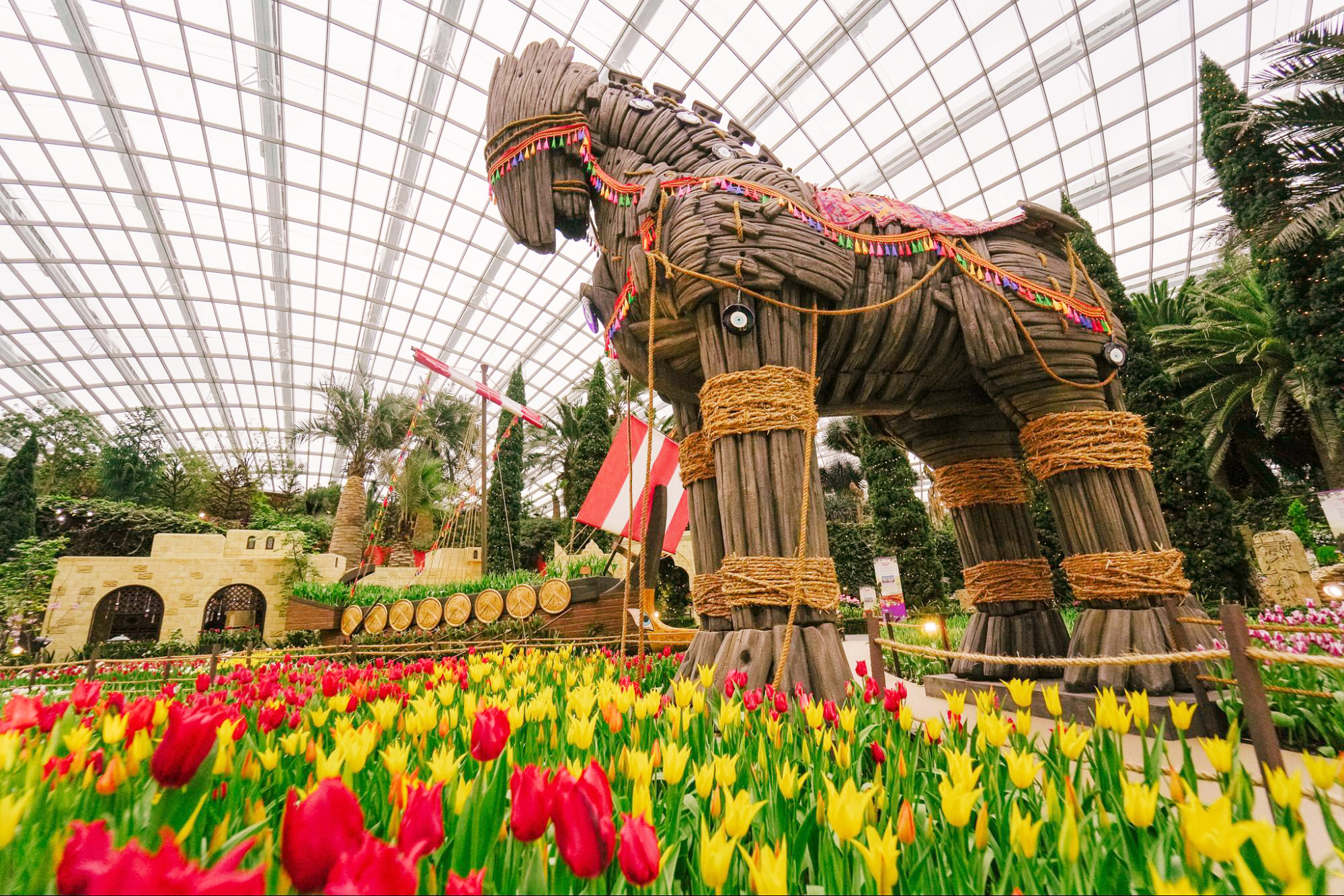 Tulipmania 2025 Gardens by the Bay Singapore