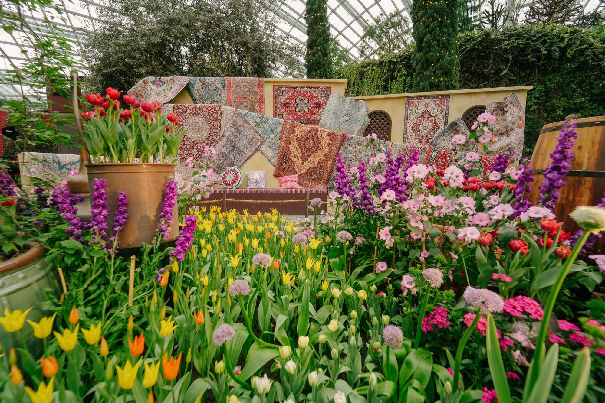 Tulipmania 2025 Gardens by the Bay Singapore