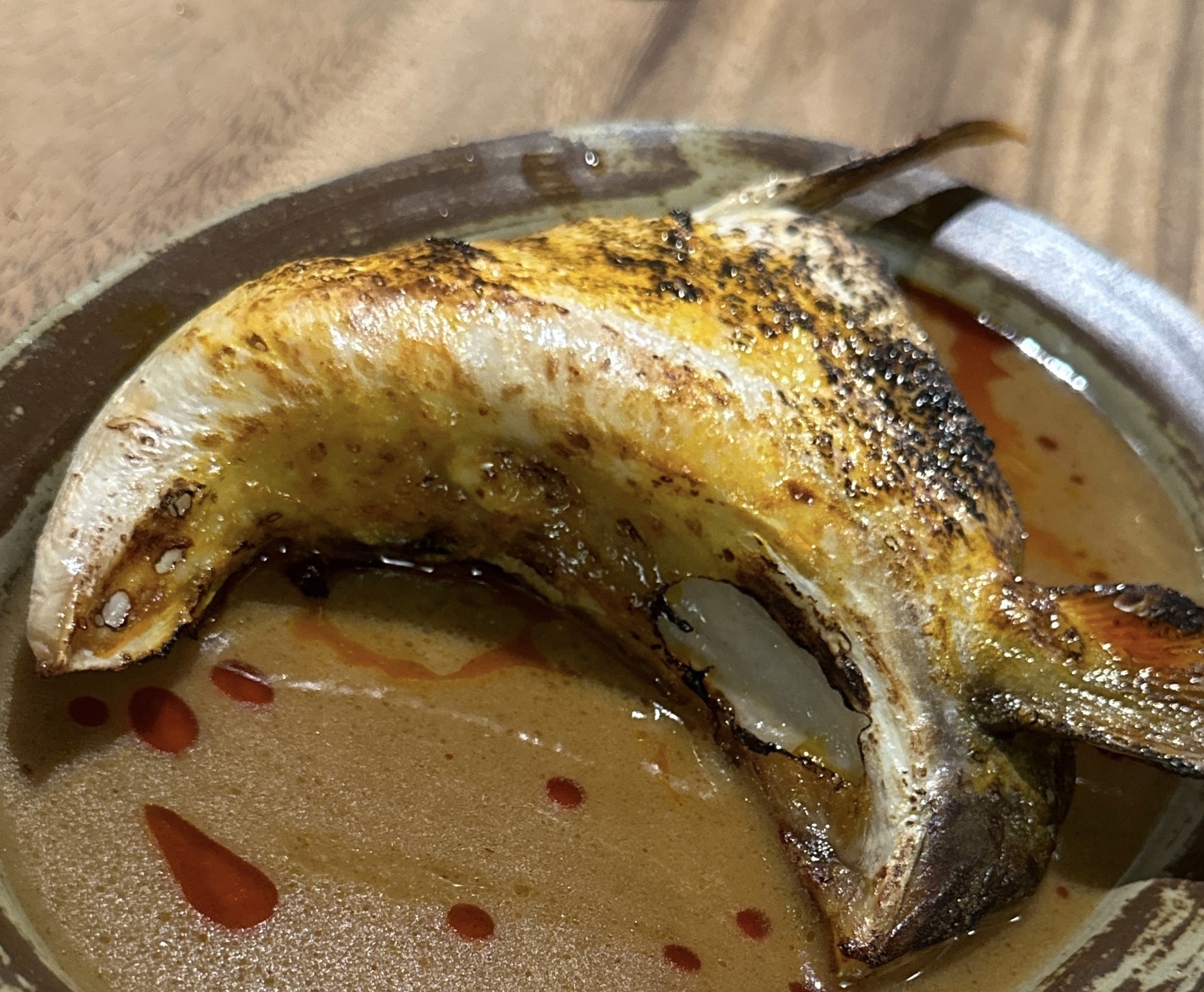 Pilot Kitchen Singapore hamachi collar