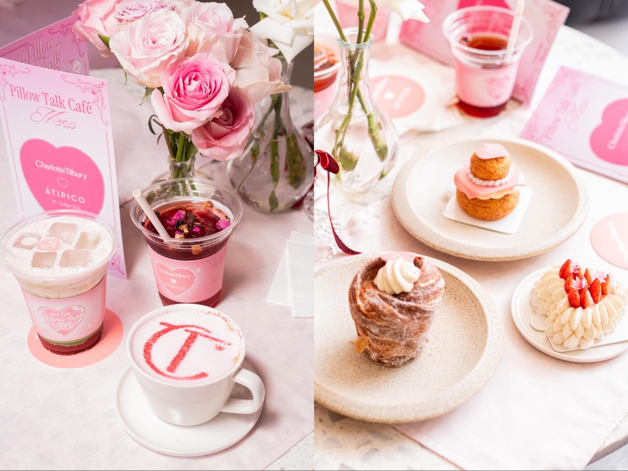Charlotte Tilbury Pillow Talk pop-up cafe Singapore New Bahru