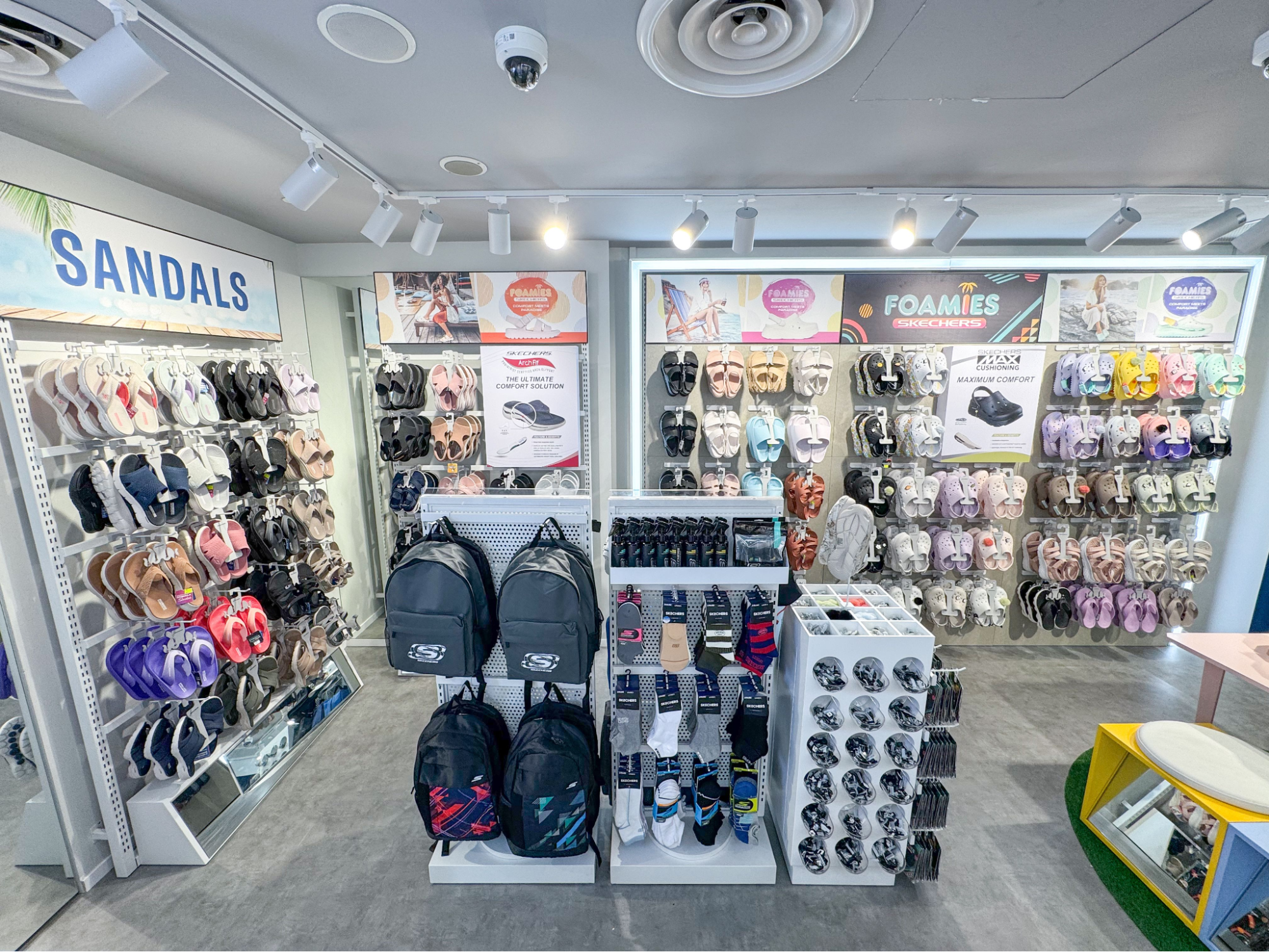 Skechers Foamies concept store Singapore