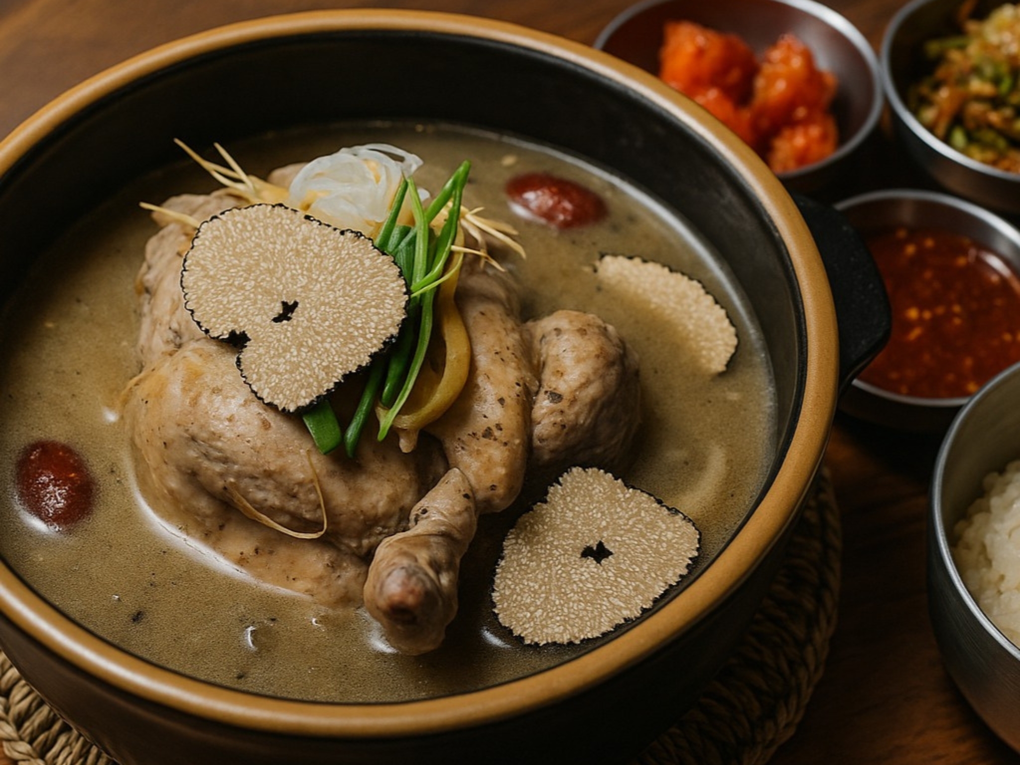 Song Gye Ok Singapore Modu truffle samgyetang