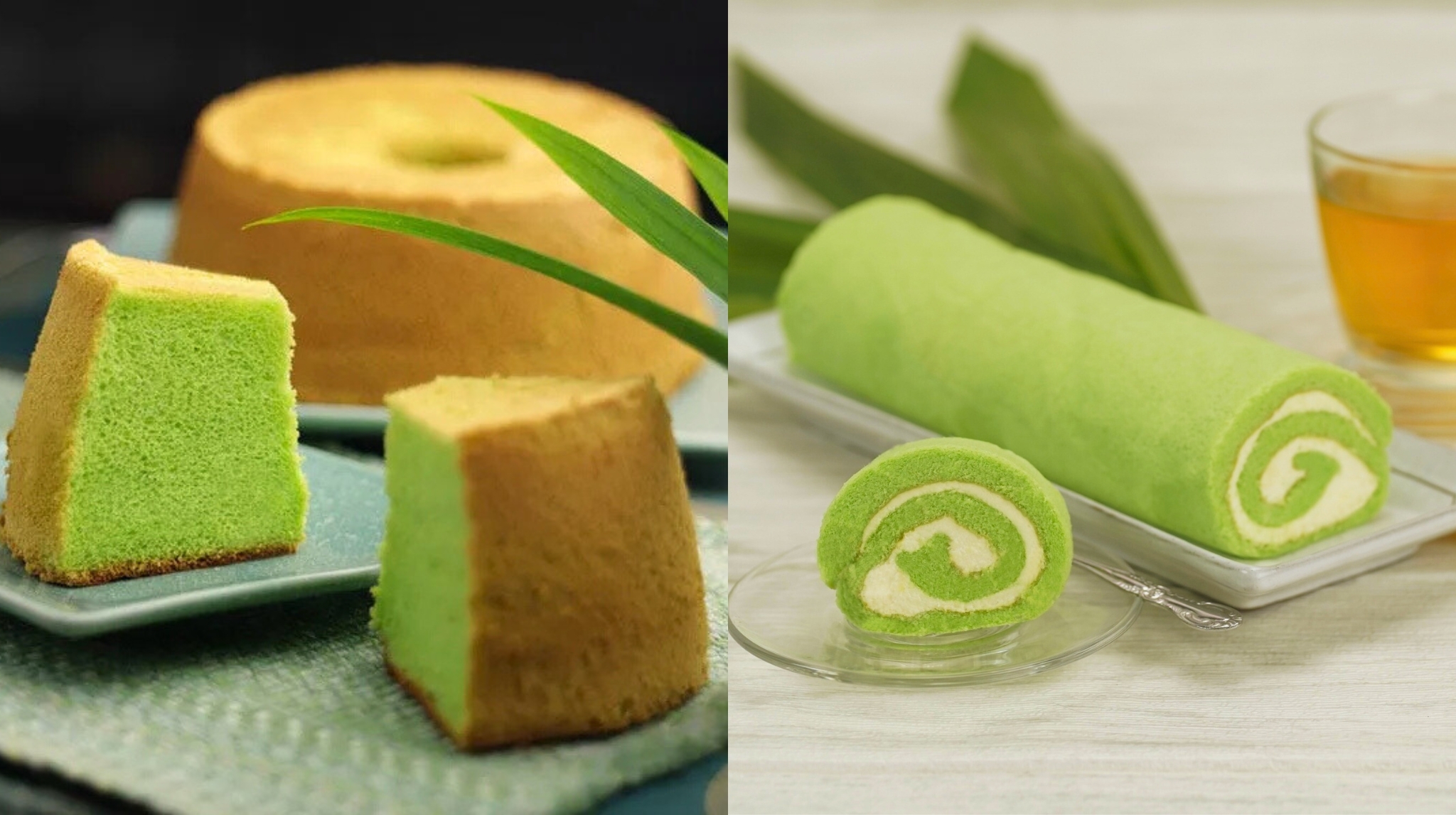 Pandan Cake from Bengawan Solo, Rich & Good Cake Shop