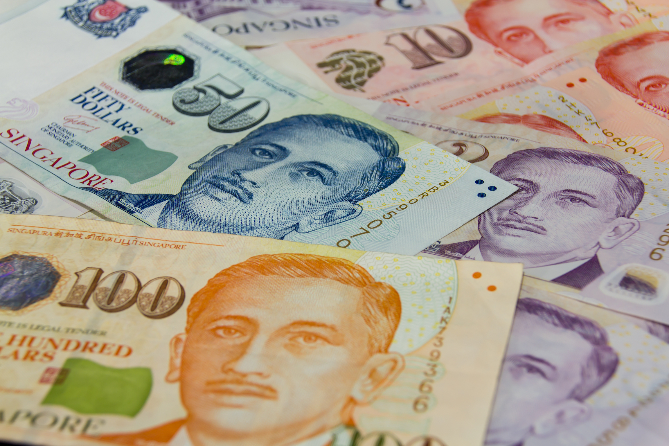 Singapore, Dollars, Money