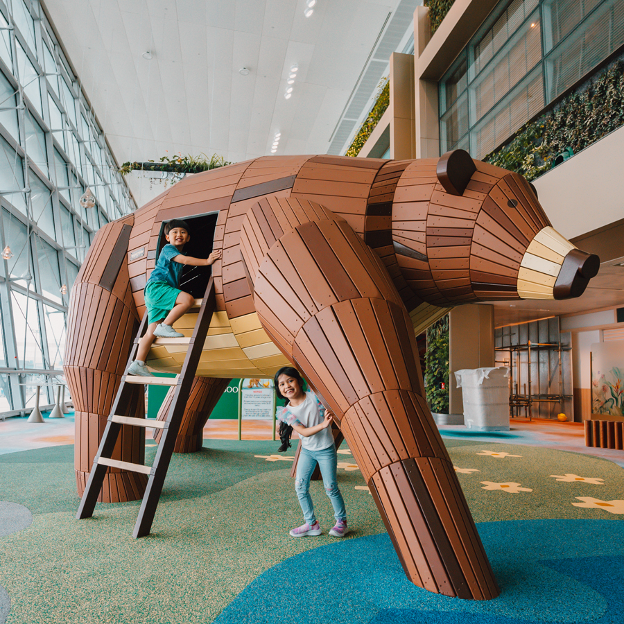 Changi Airport 2 Bears Hideout