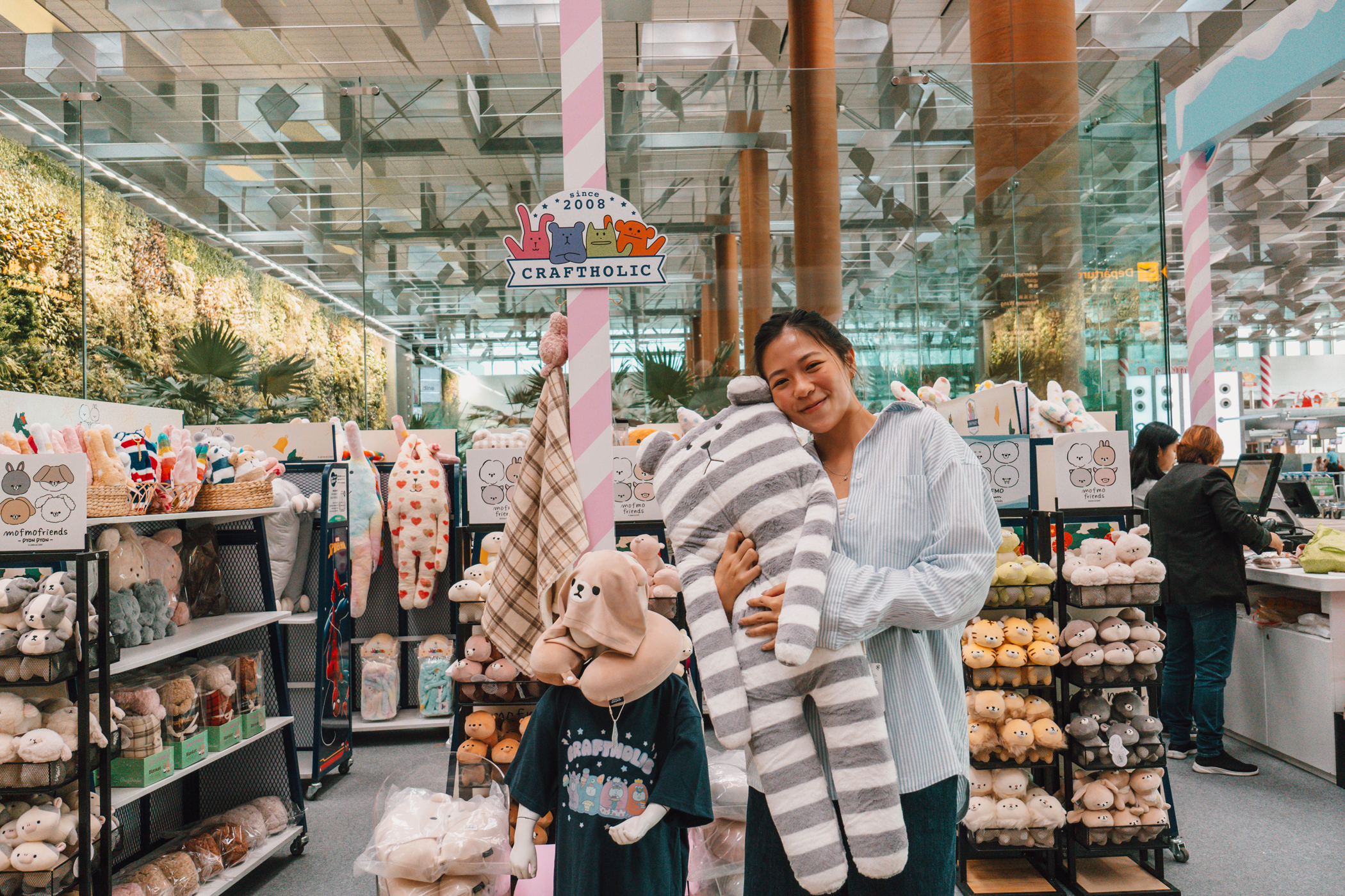Pop-up shops Changi Airport