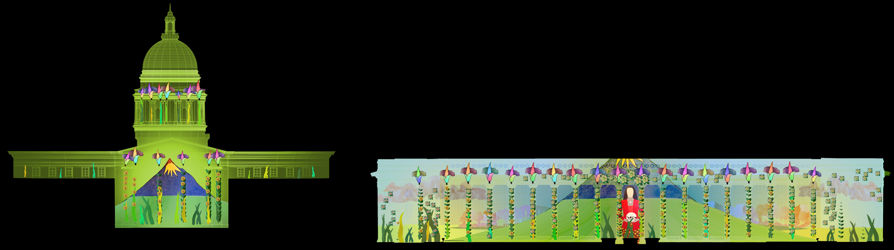 Temple of Love by Arahmaiani, Wayang Merdeka and Milosh Luczynski