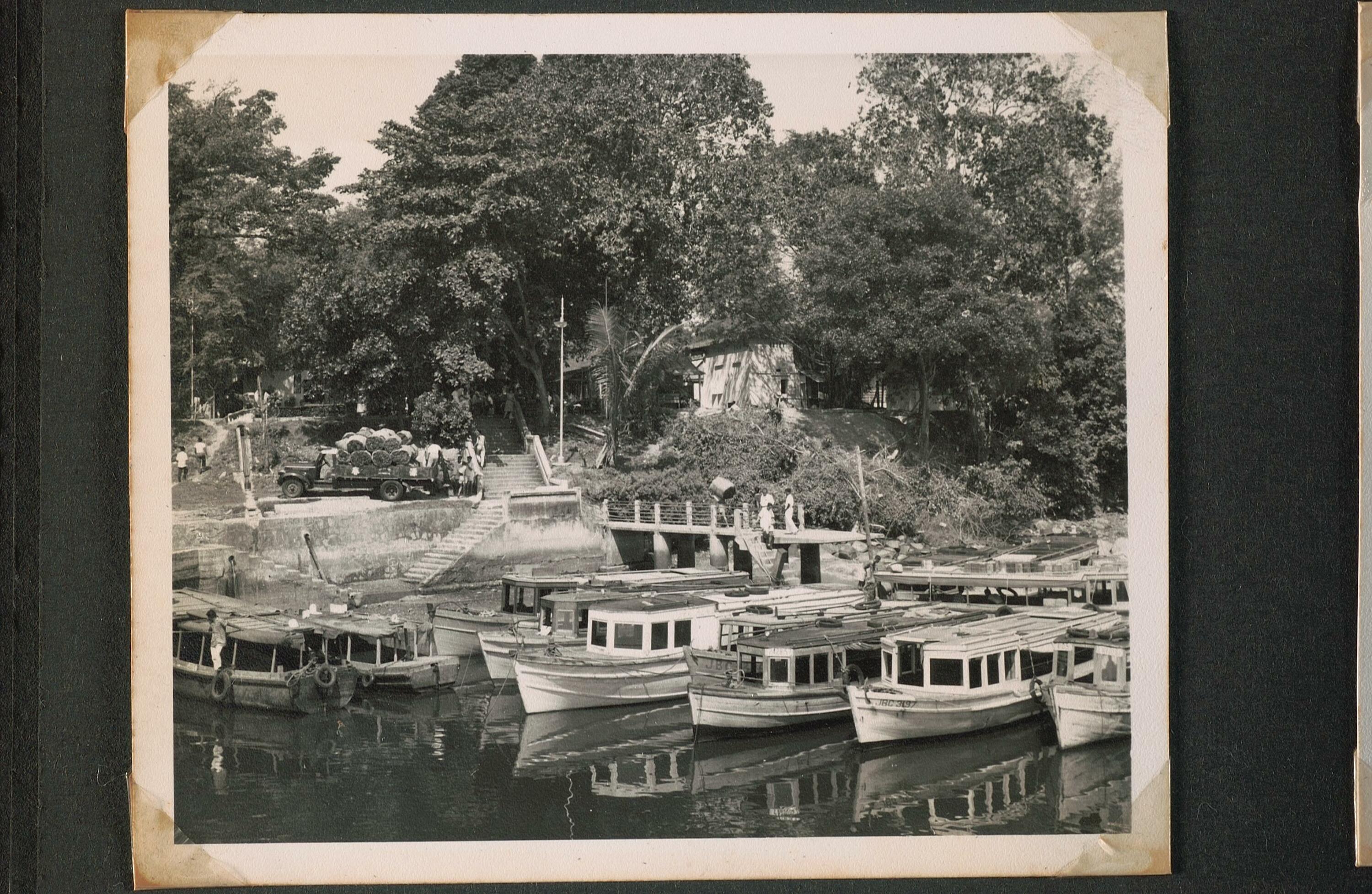 Jetty at Changi Point, 1958