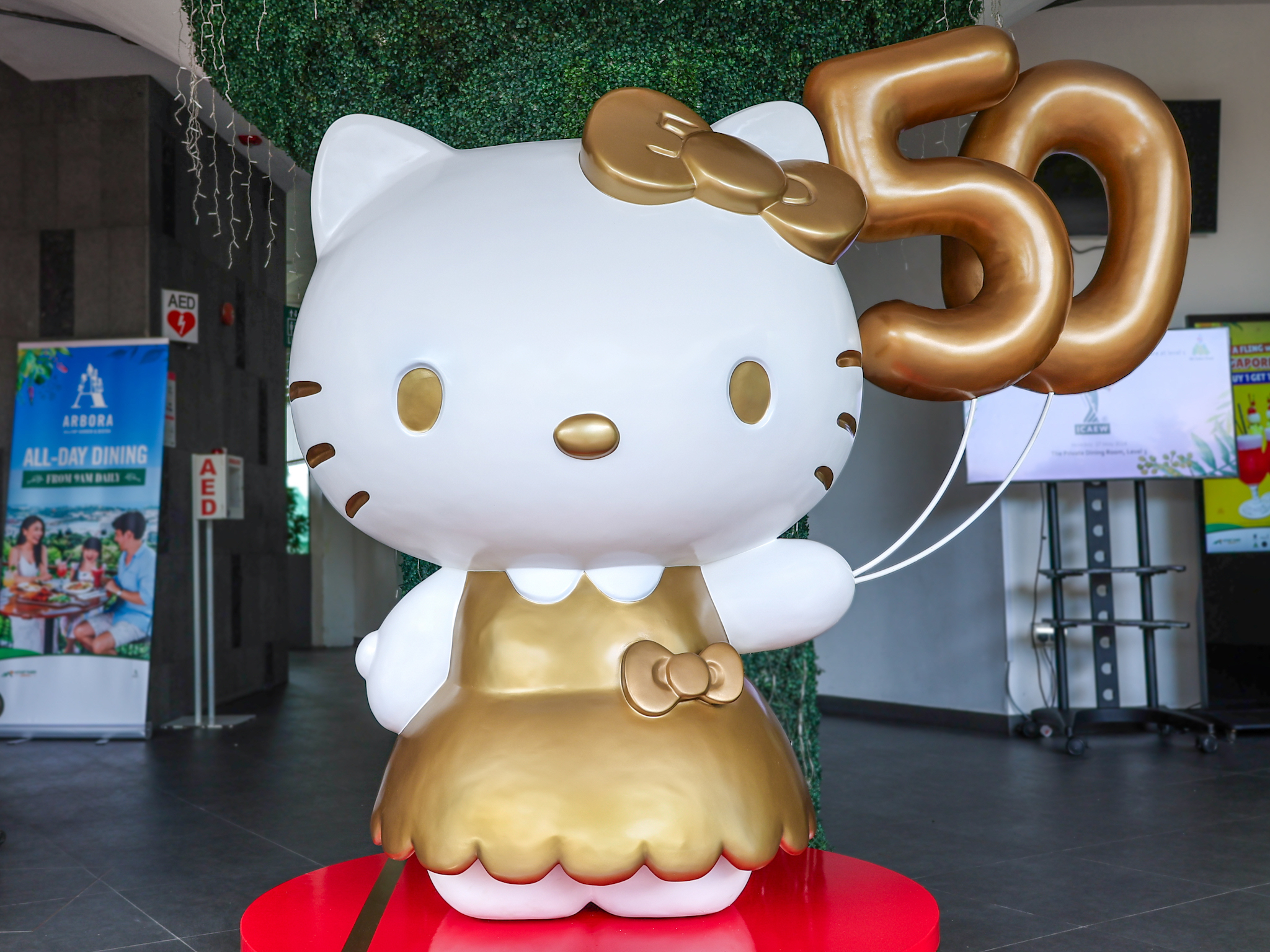 Hello Kitty cable car