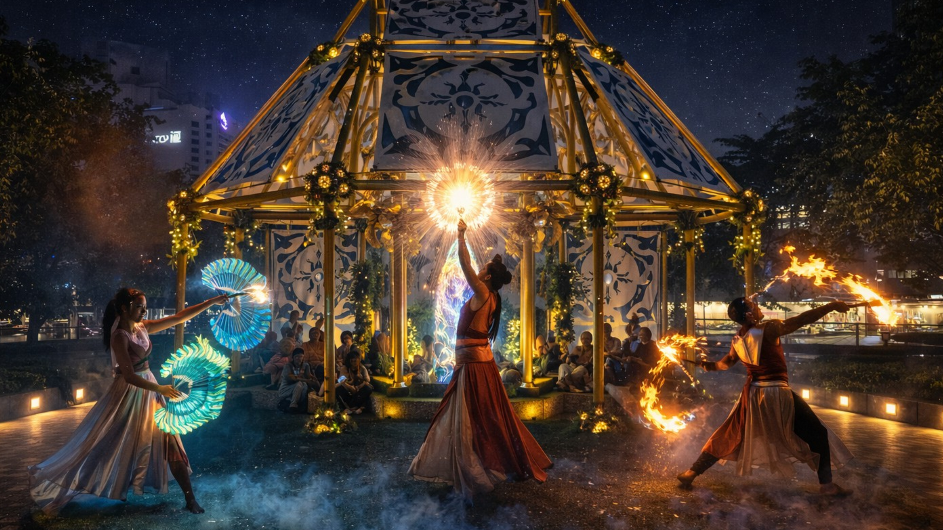 Artist impression of 'The Dragon’s Tooth: A Legend of Becoming Light'