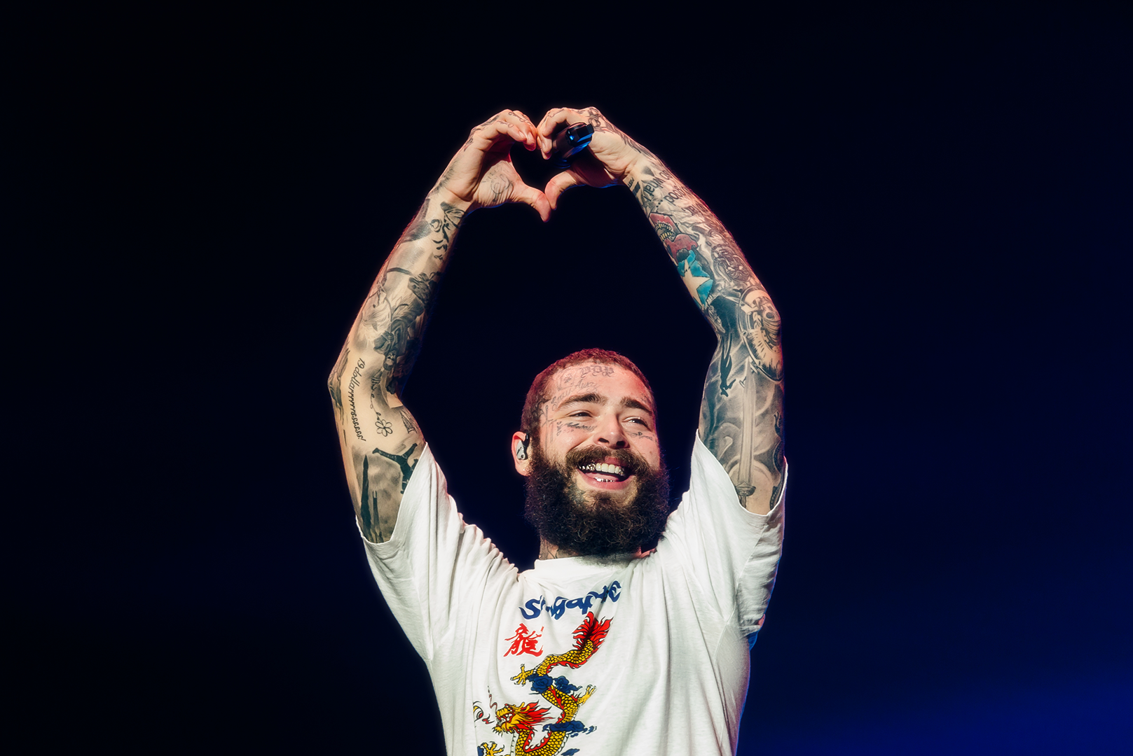 Singapore Grand Prix 2023 Post Malone