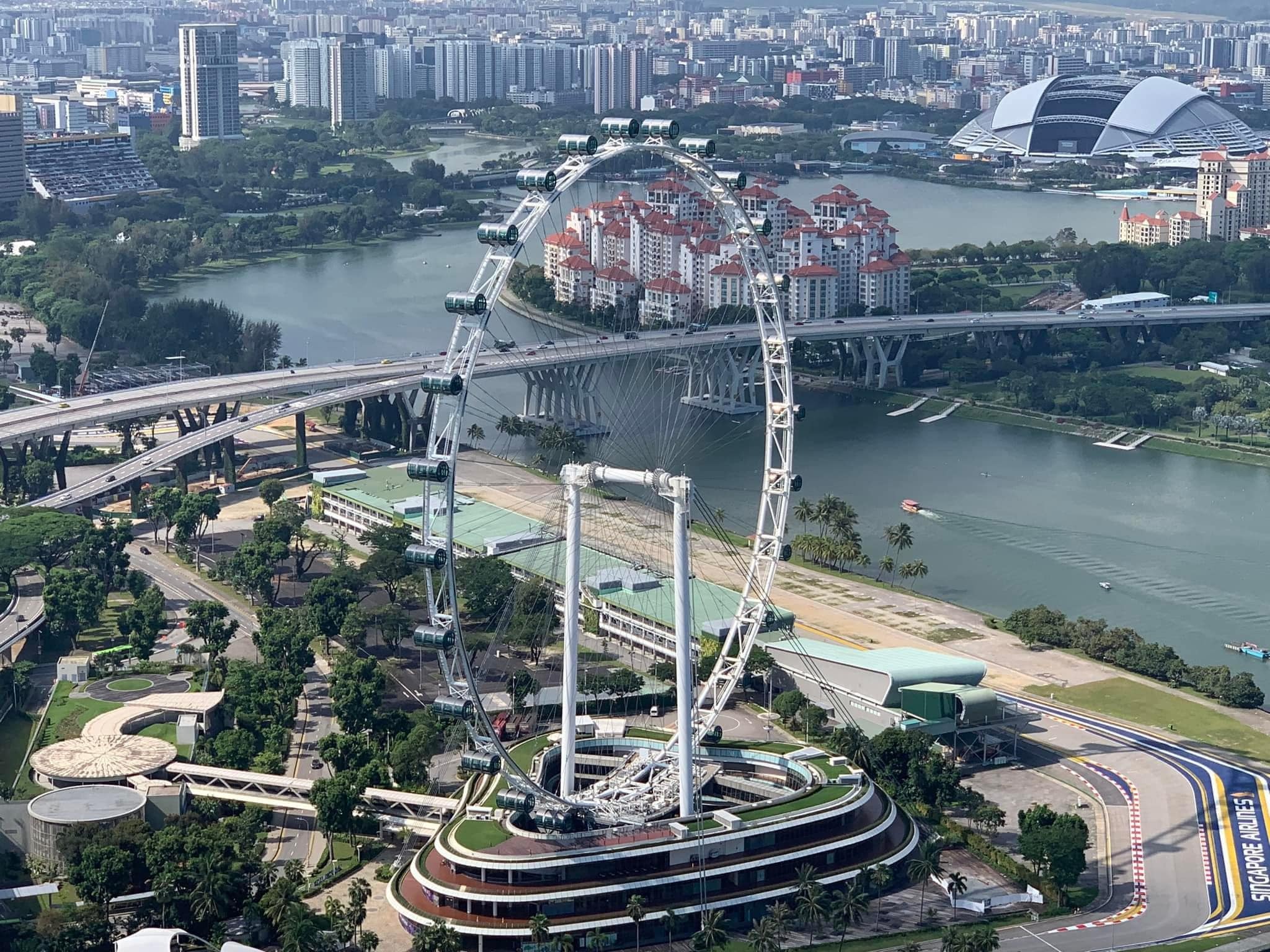 Singapore Benjamin Sheares bridge