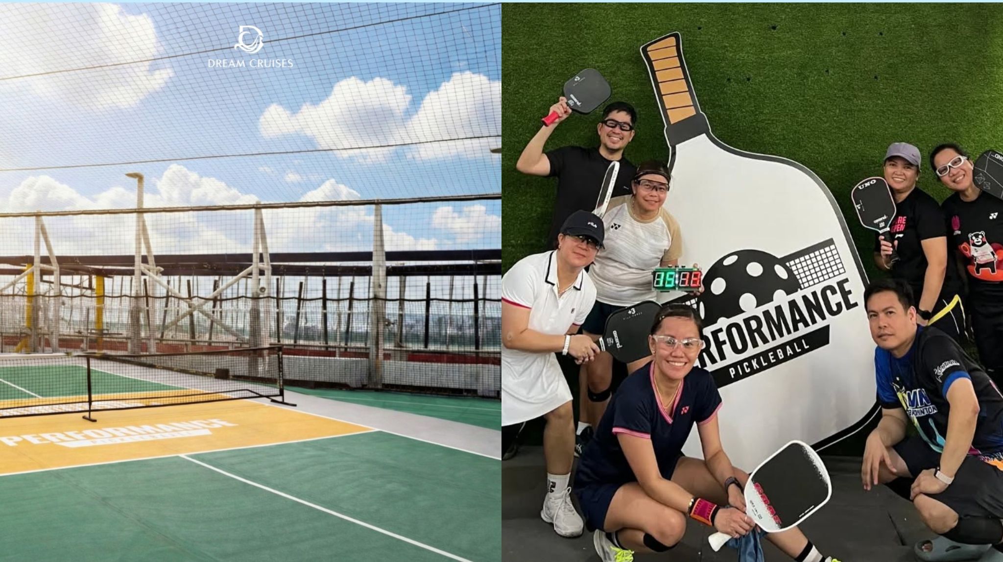 Performance Pickleball Singapore Dream Cruises