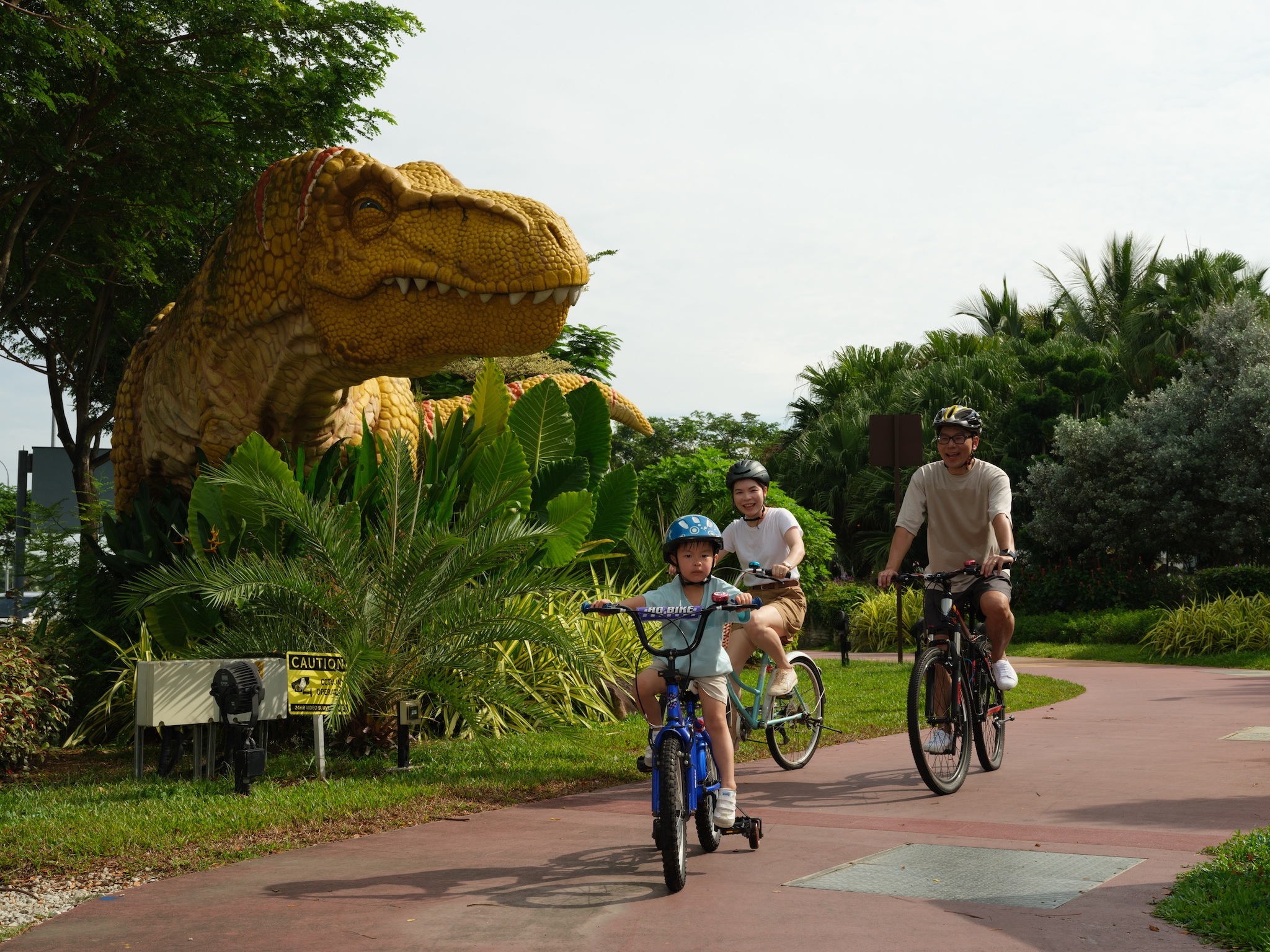 Changi Airport free bicycle rental