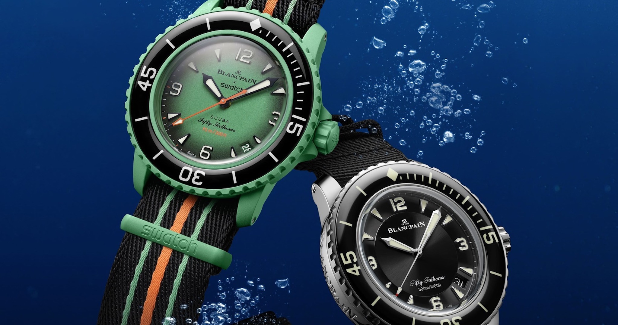 Blancpain x Swatch - Bioceramic Scuba Fifty Fathoms