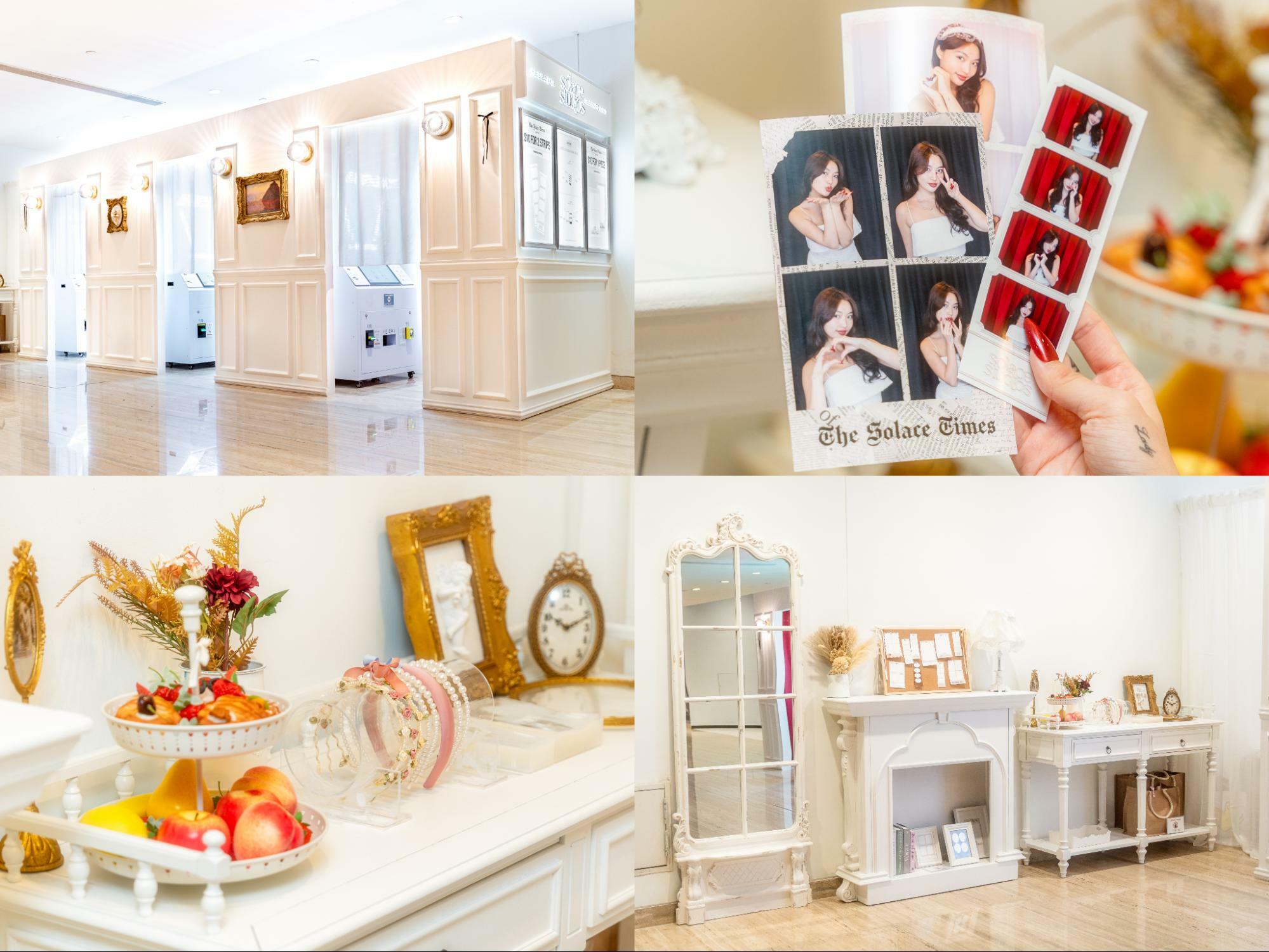 Coquette photo booth Singapore Solace Studios