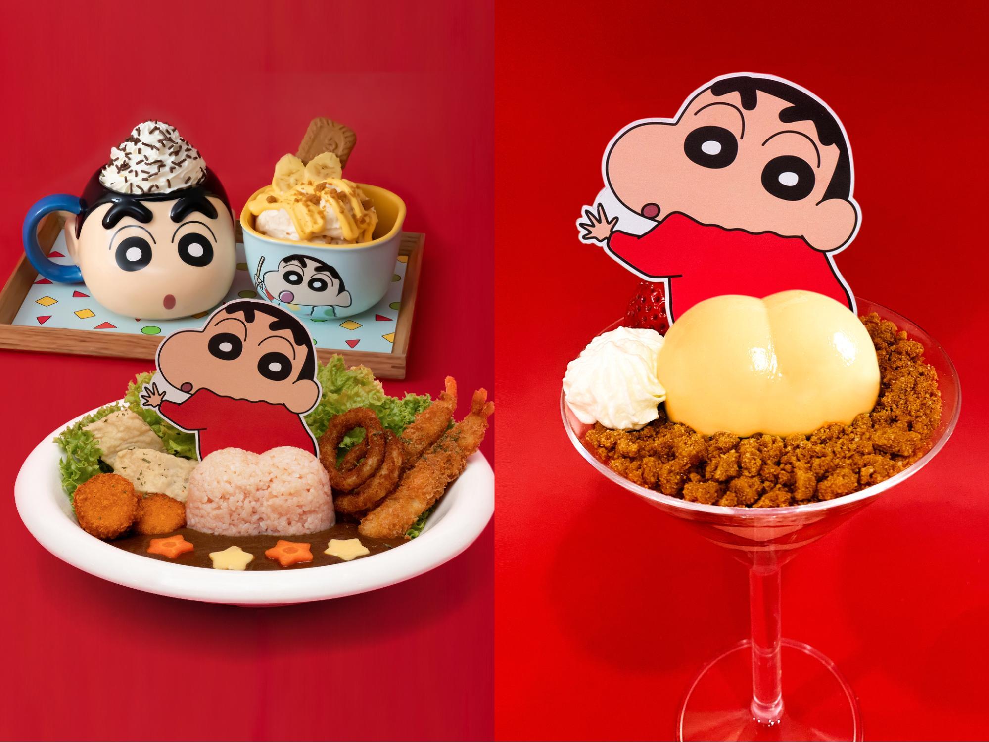 Crayon Shinchan Cafe Singapore 2025