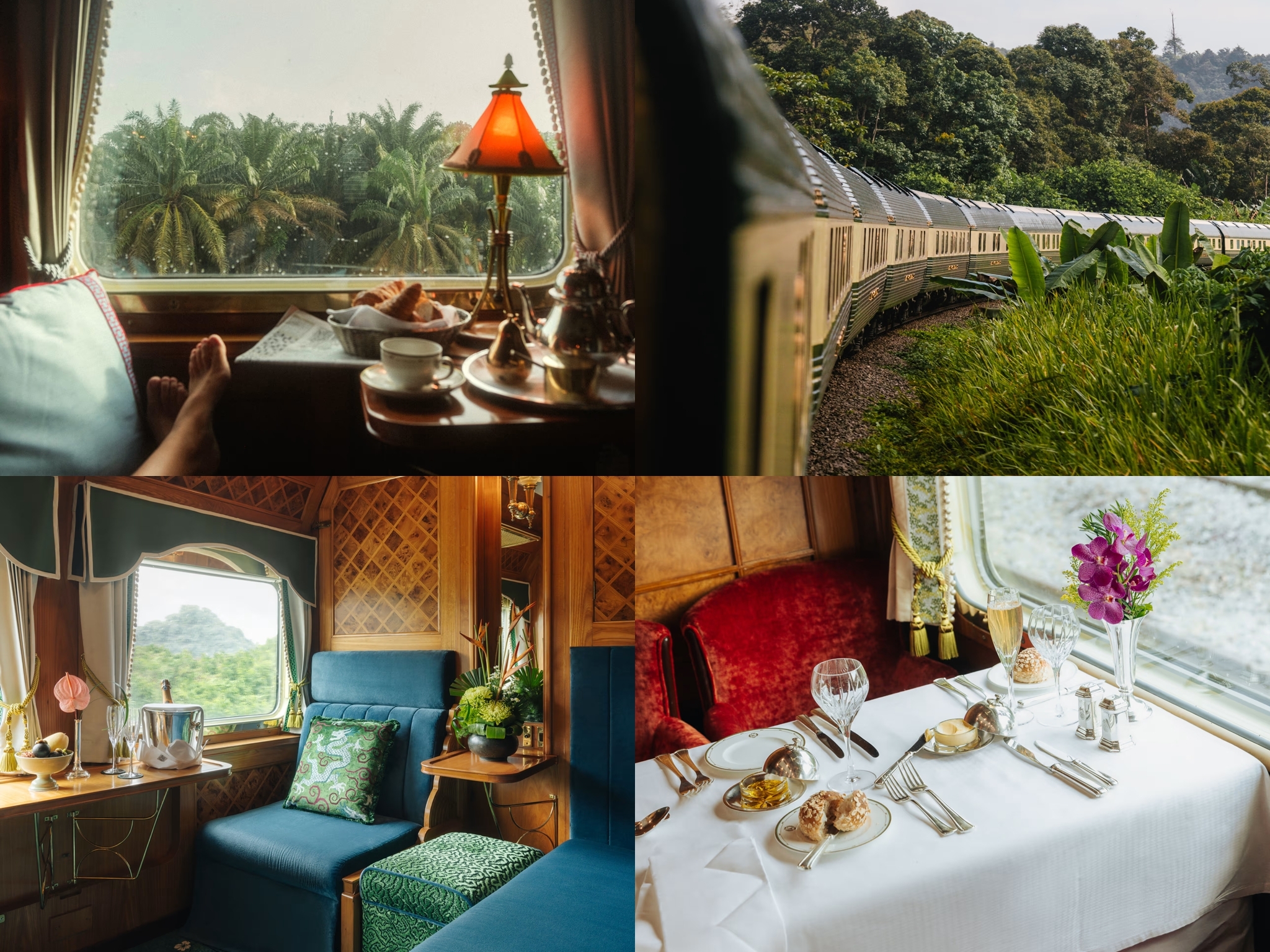 Eastern & Oriental Express luxury sleeper train from Singapore to Malaysia