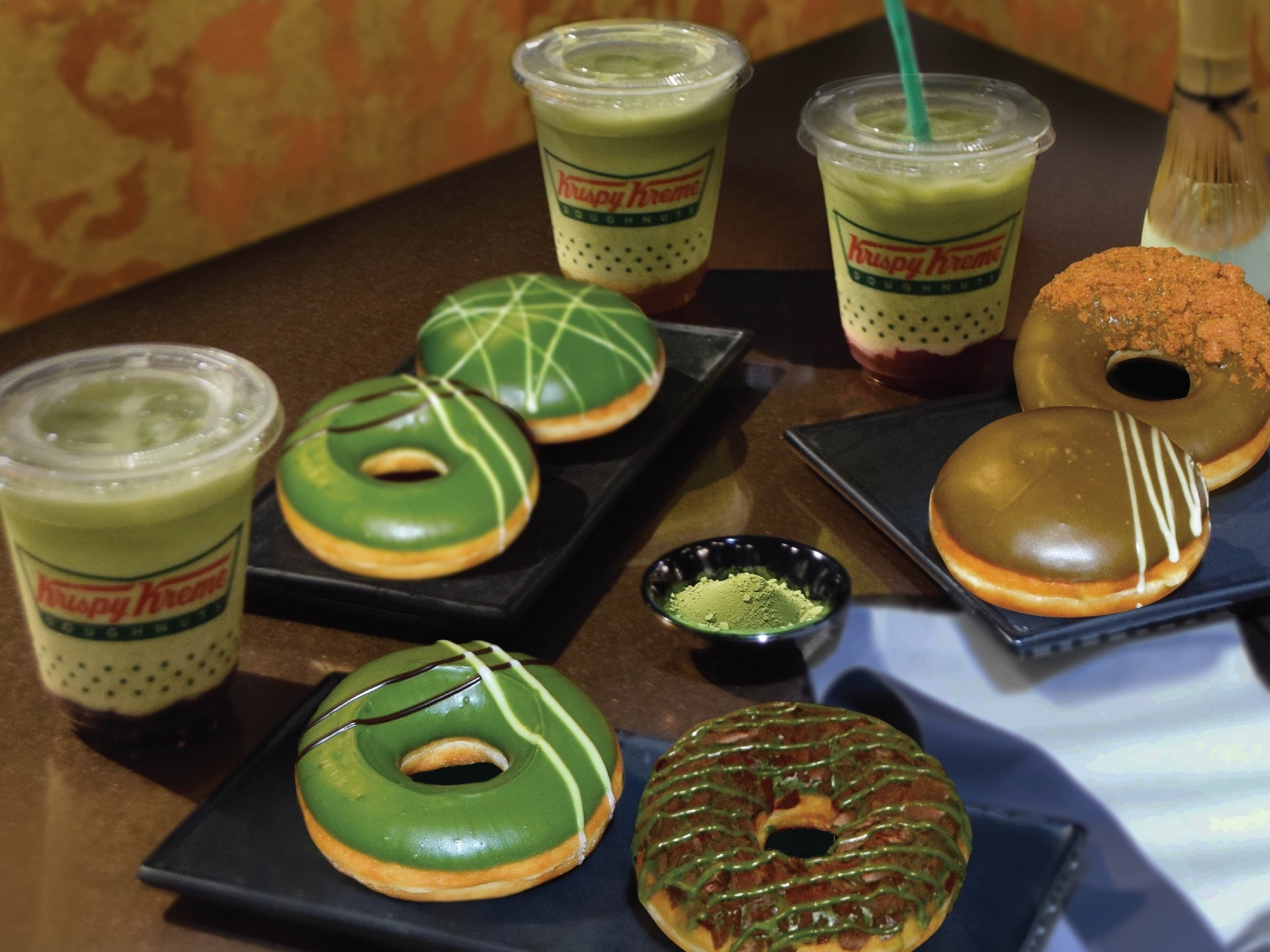 Krispy Kreme matcha