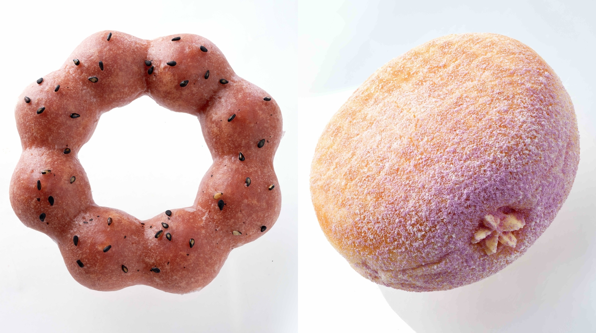 Mister Donut sweet potato doughnuts