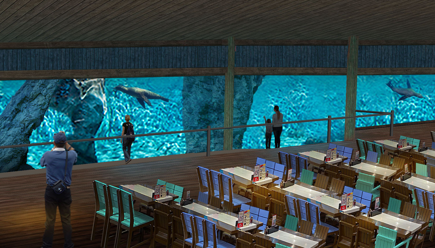 Marine Coastal Exhibit and F&B hub at Singapore Zoo