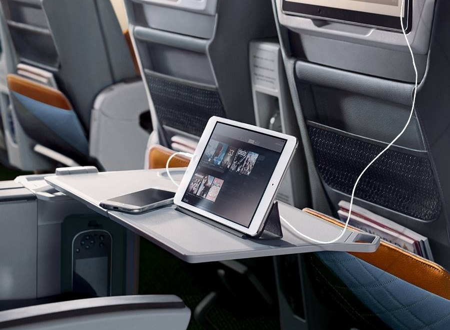 SIA power bank charging singapore airlines