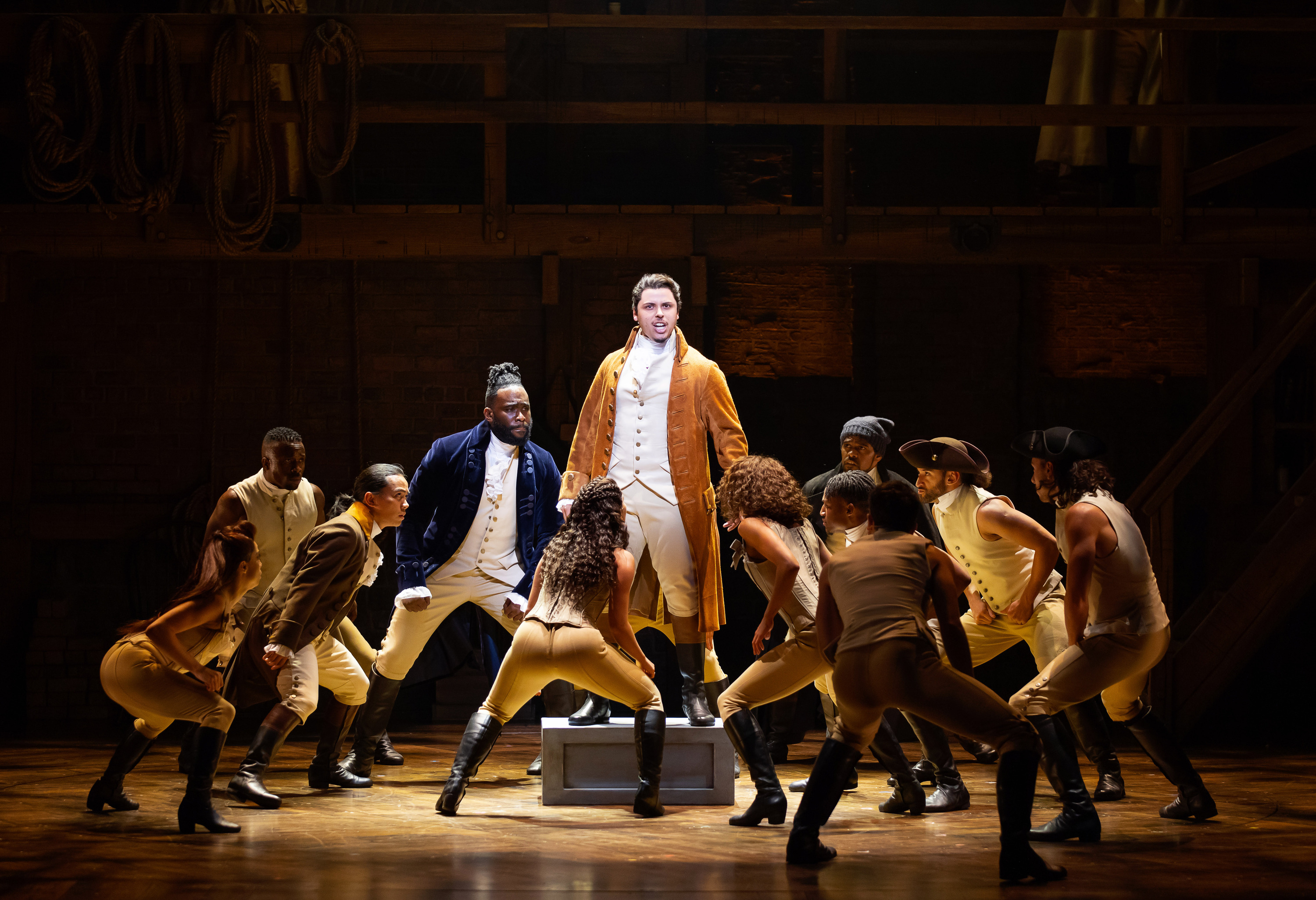Jason Arrow as Alexander Hamilton