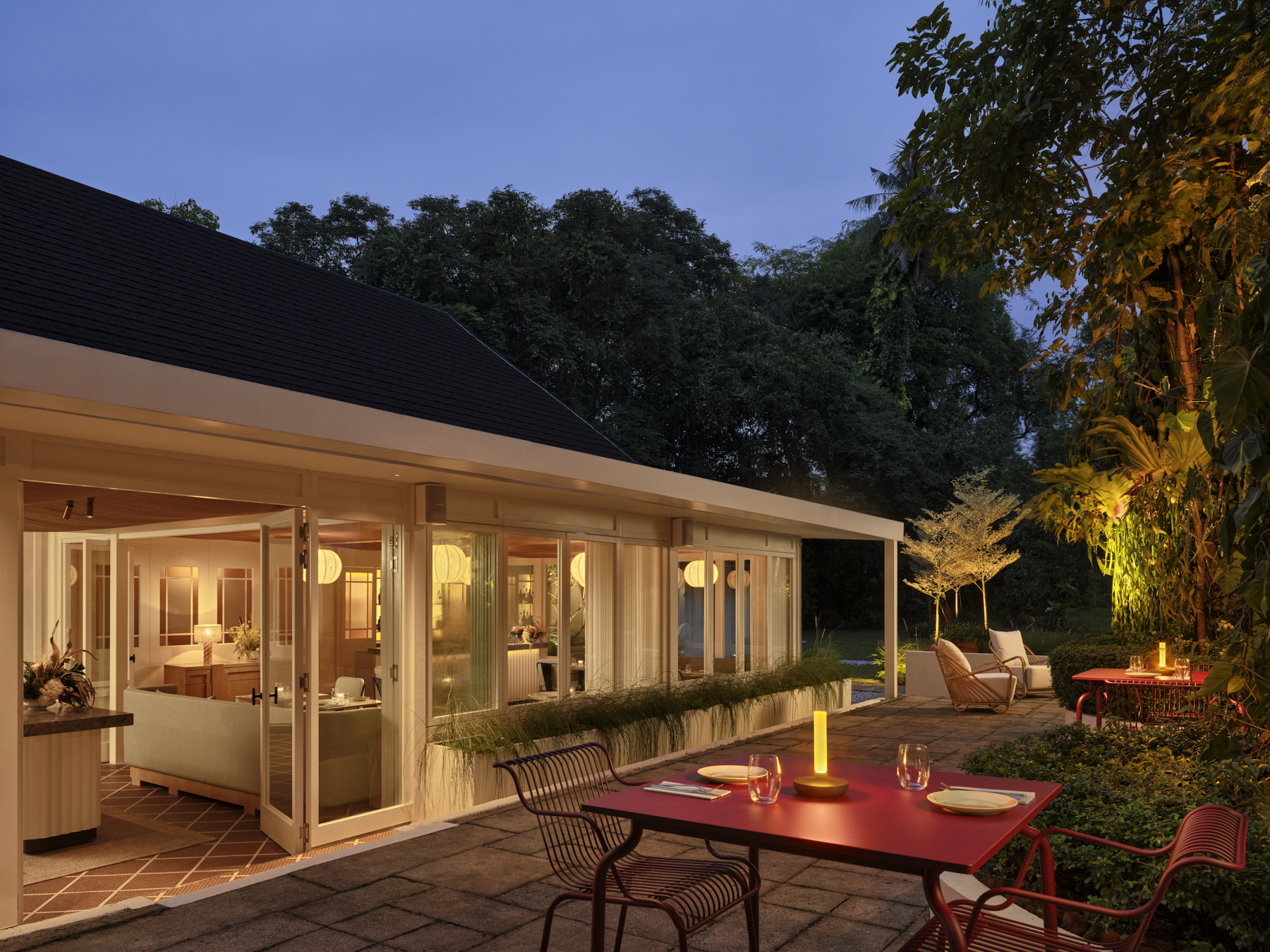 La Terrace Singapore French restaurant at Dempsey Hill