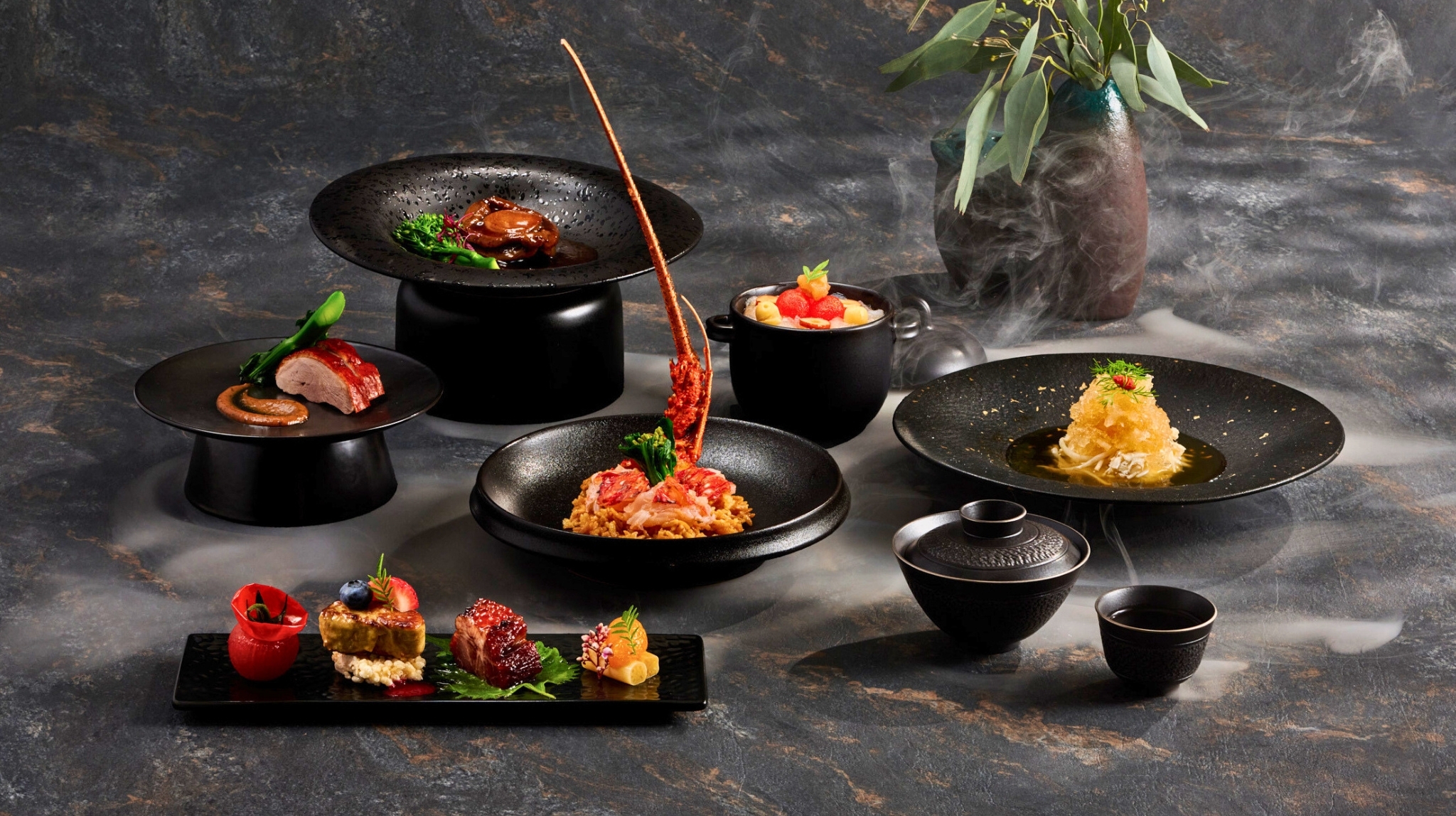Man Fu Yuan Hydrangea menu